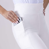 Aubrion Riding Legging Eltar Full Grip White