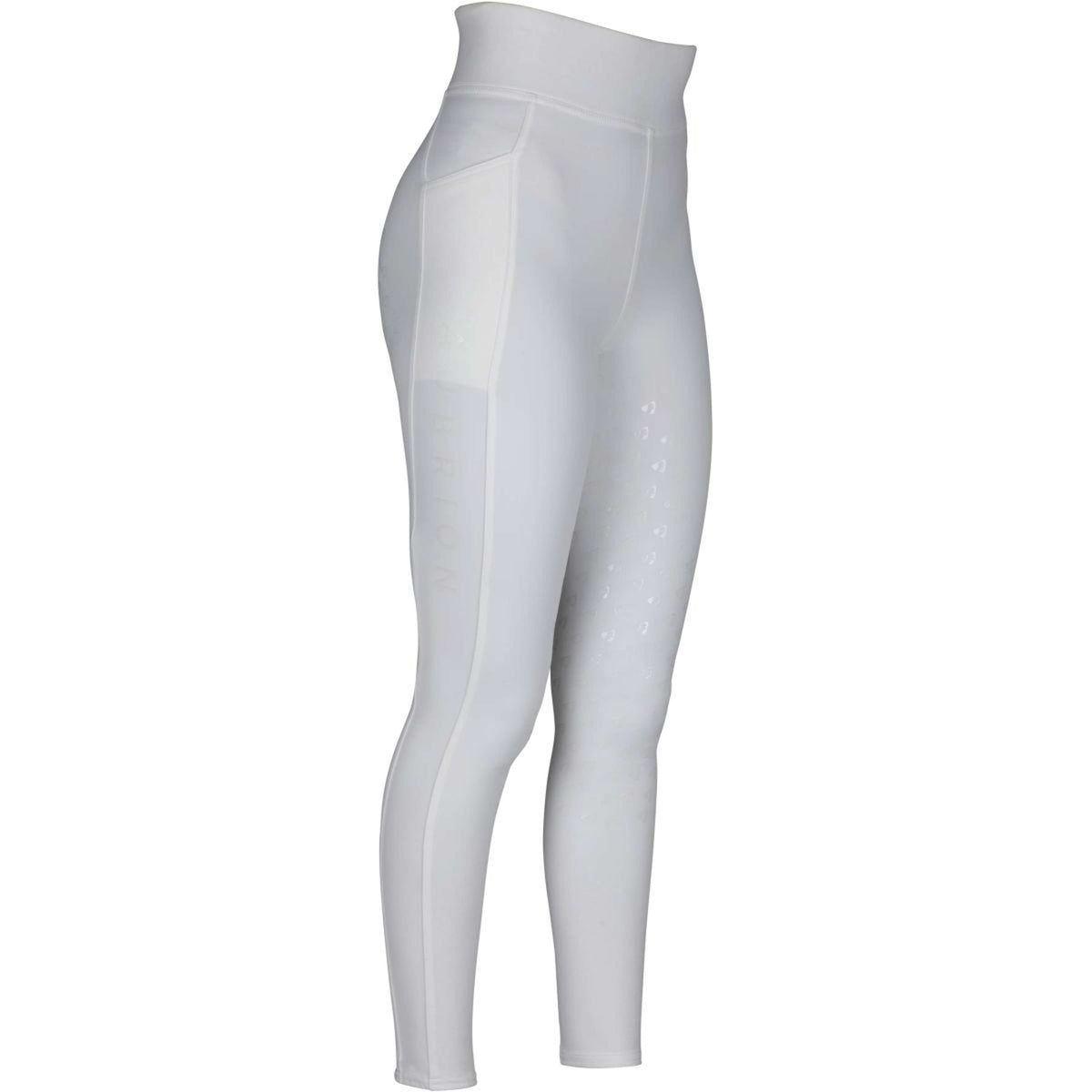 Aubrion Riding Legging Eltar Full Grip White