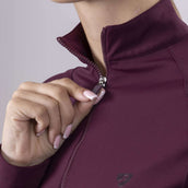 Aubrion Shirt Eltar Long Sleeves Black Cherry