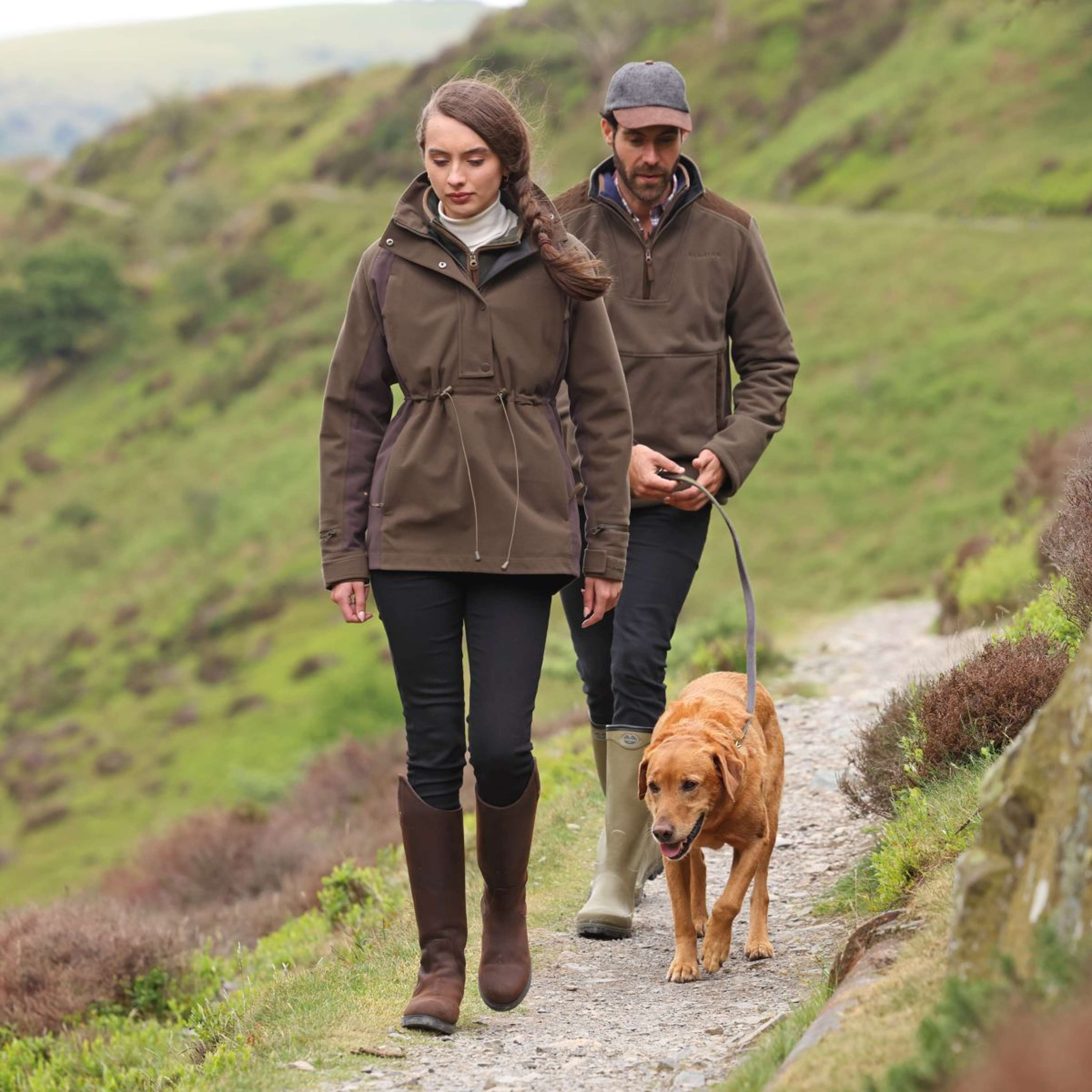 Aubrion by Shires Pullover Heritage Dark Olive