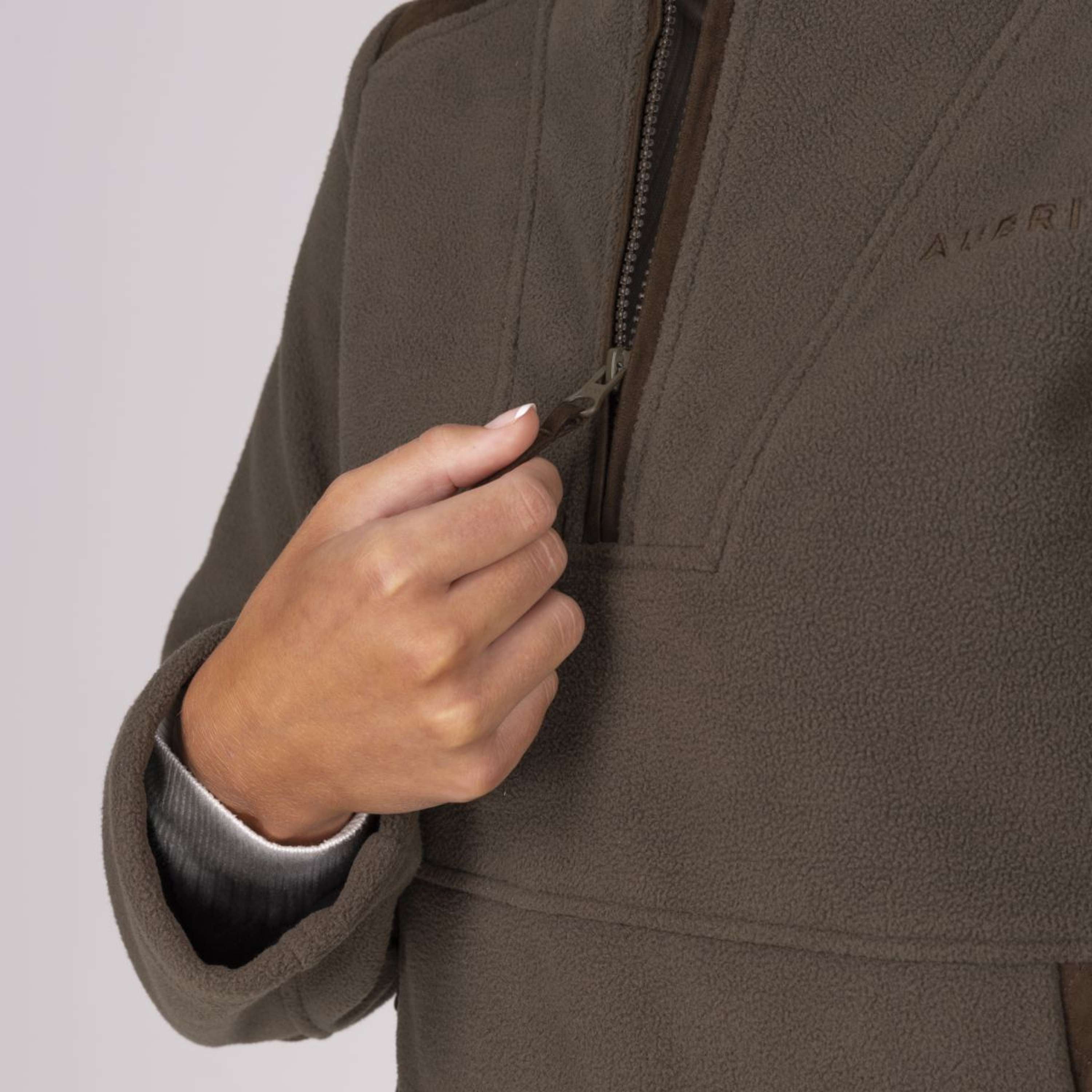 Aubrion by Shires Sweater Heritage Fleece Dark Olive