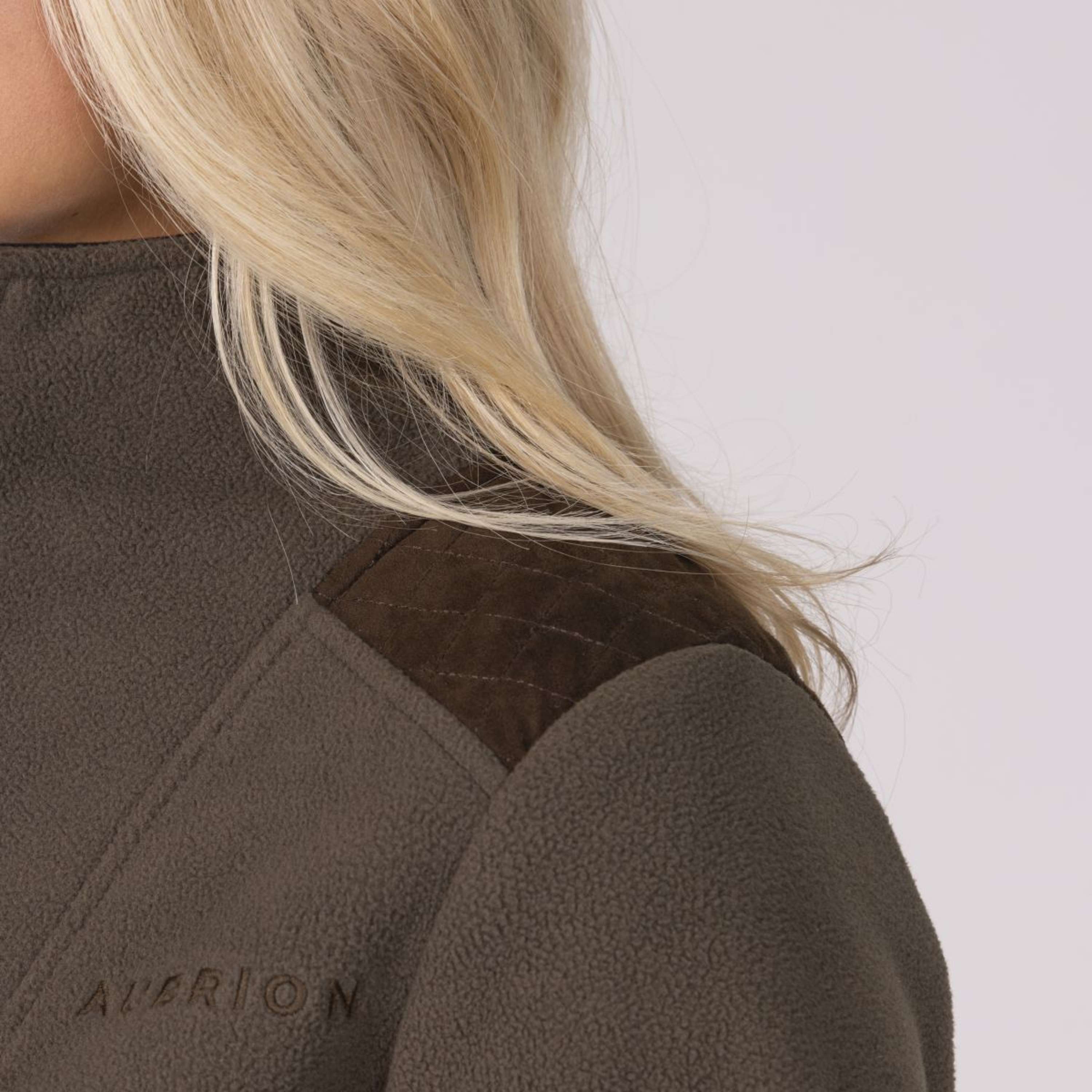 Aubrion by Shires Sweater Heritage Fleece Dark Olive