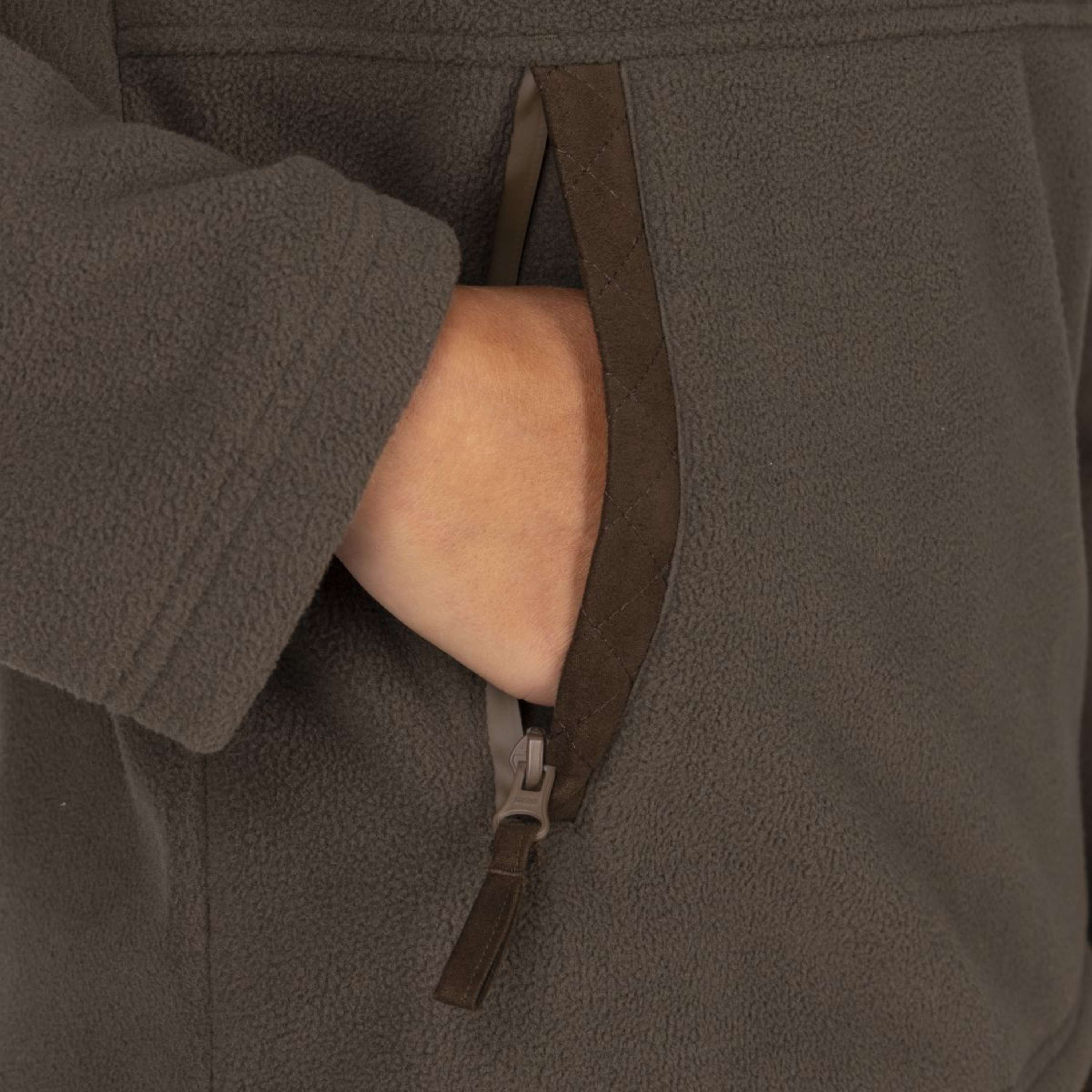 Aubrion by Shires Sweater Heritage Fleece Dark Olive