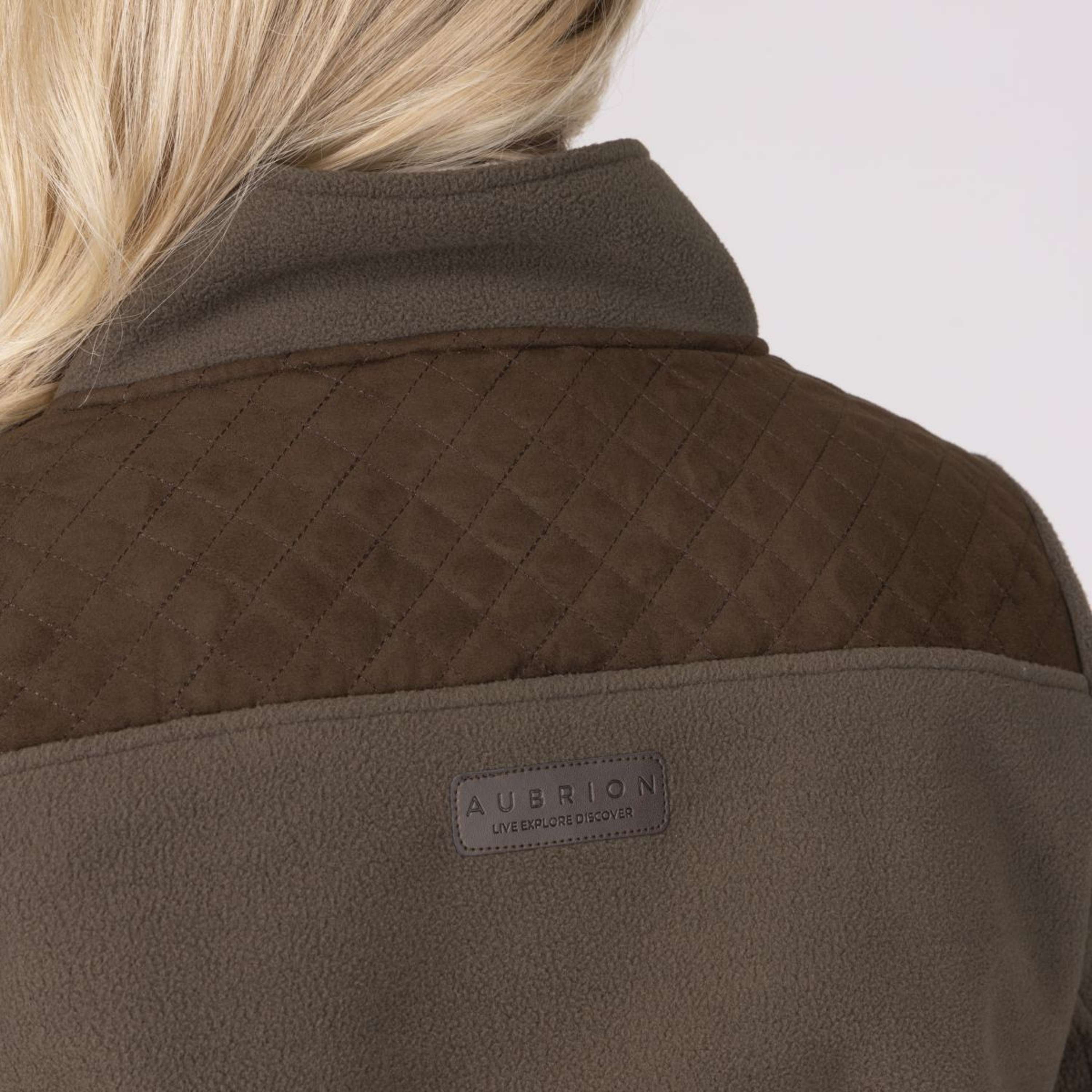Aubrion by Shires Sweater Heritage Fleece Dark Olive