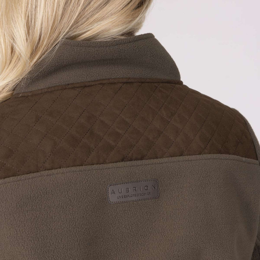 Aubrion by Shires Sweater Heritage Fleece Dark Olive
