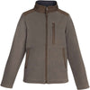 Aubrion by Shires Zip-Hoodie Heritage Fleece Dark Olive