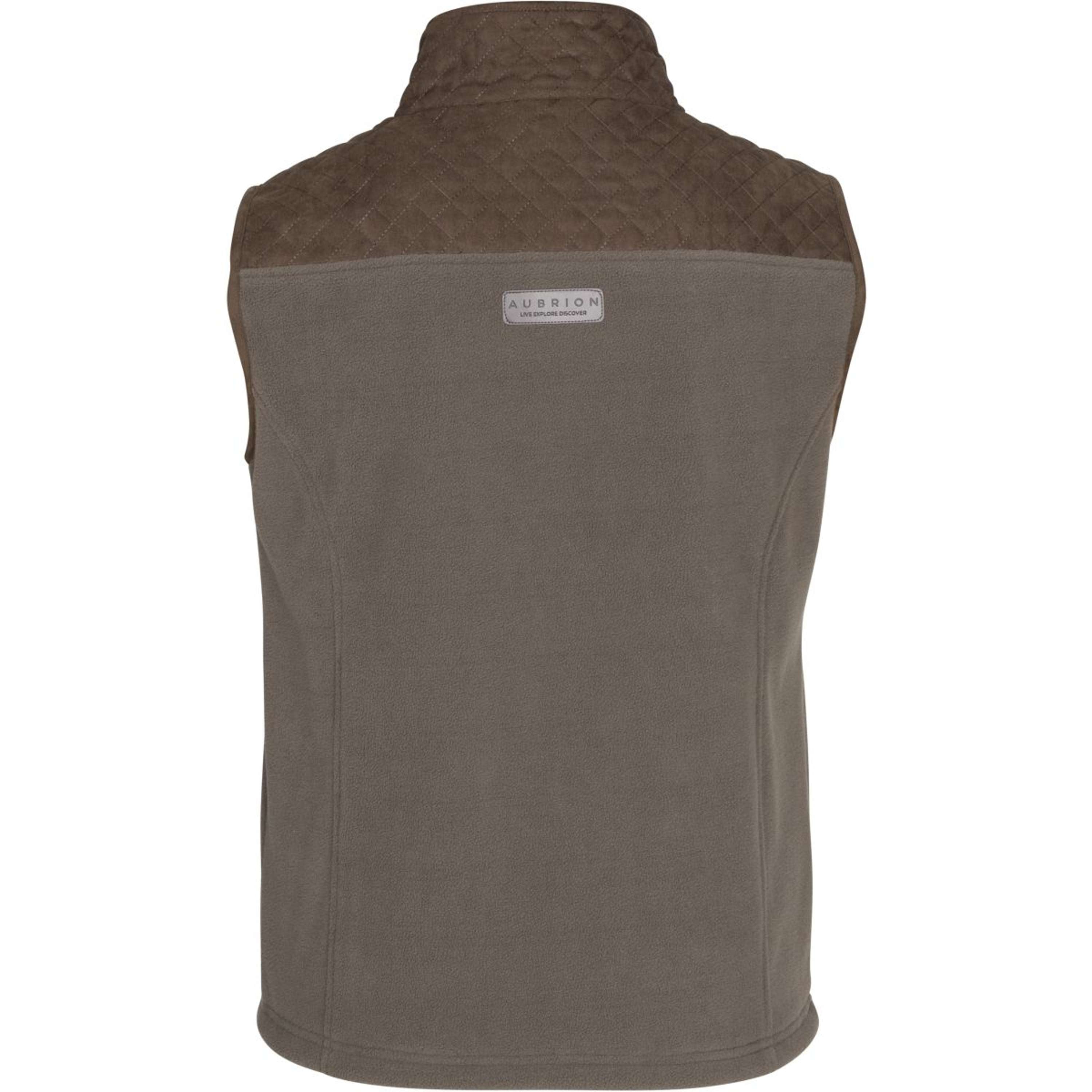 Aubrion by Shires Bodywarmer Heritage Fleece Dark Olive