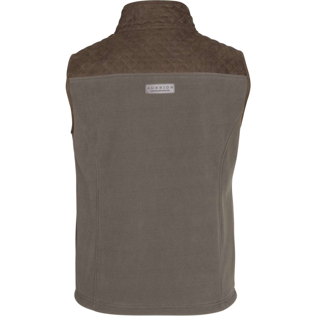 Aubrion by Shires Bodywarmer Heritage Fleece Dark Olive