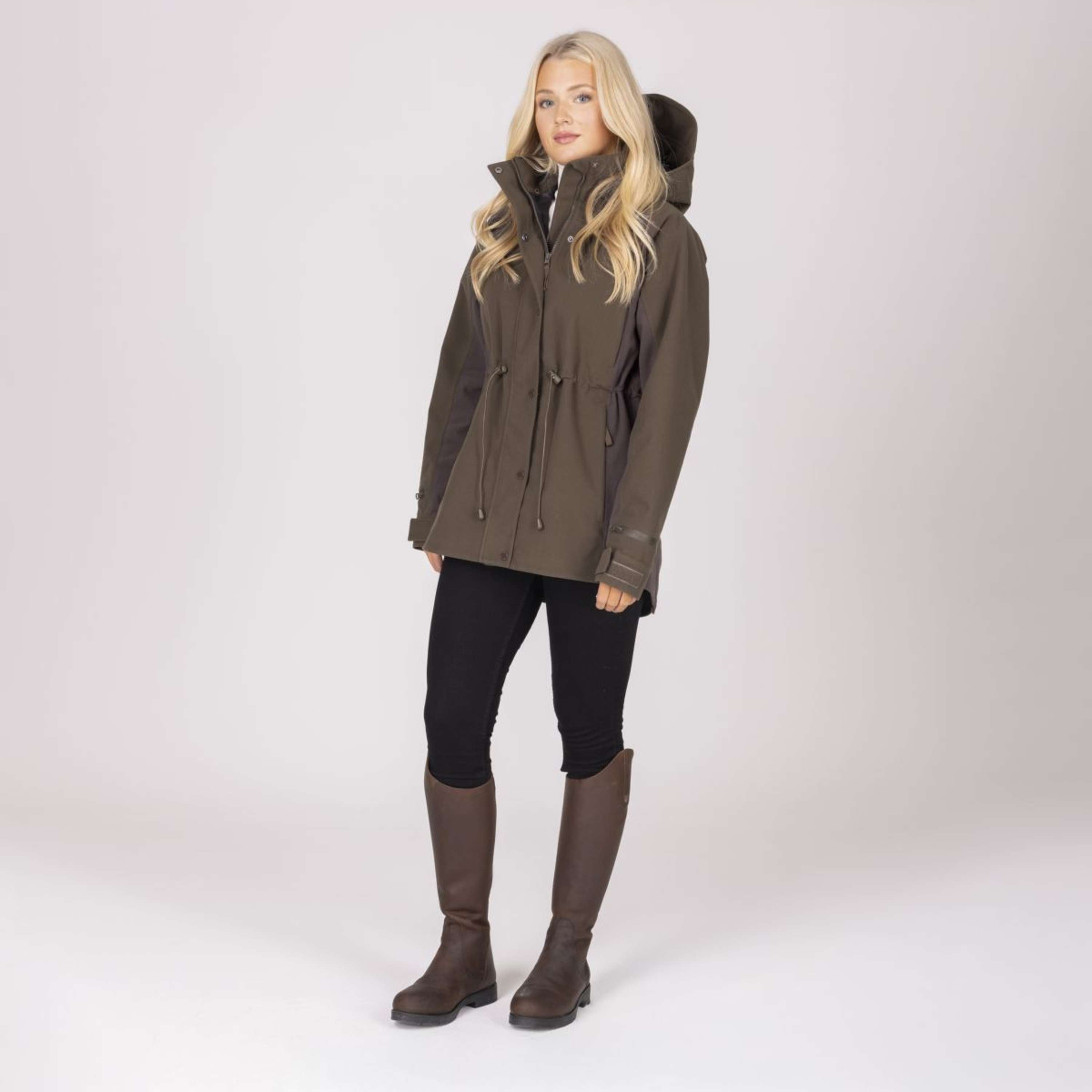 Aubrion by Shires Jacket Heritage Dark Olive