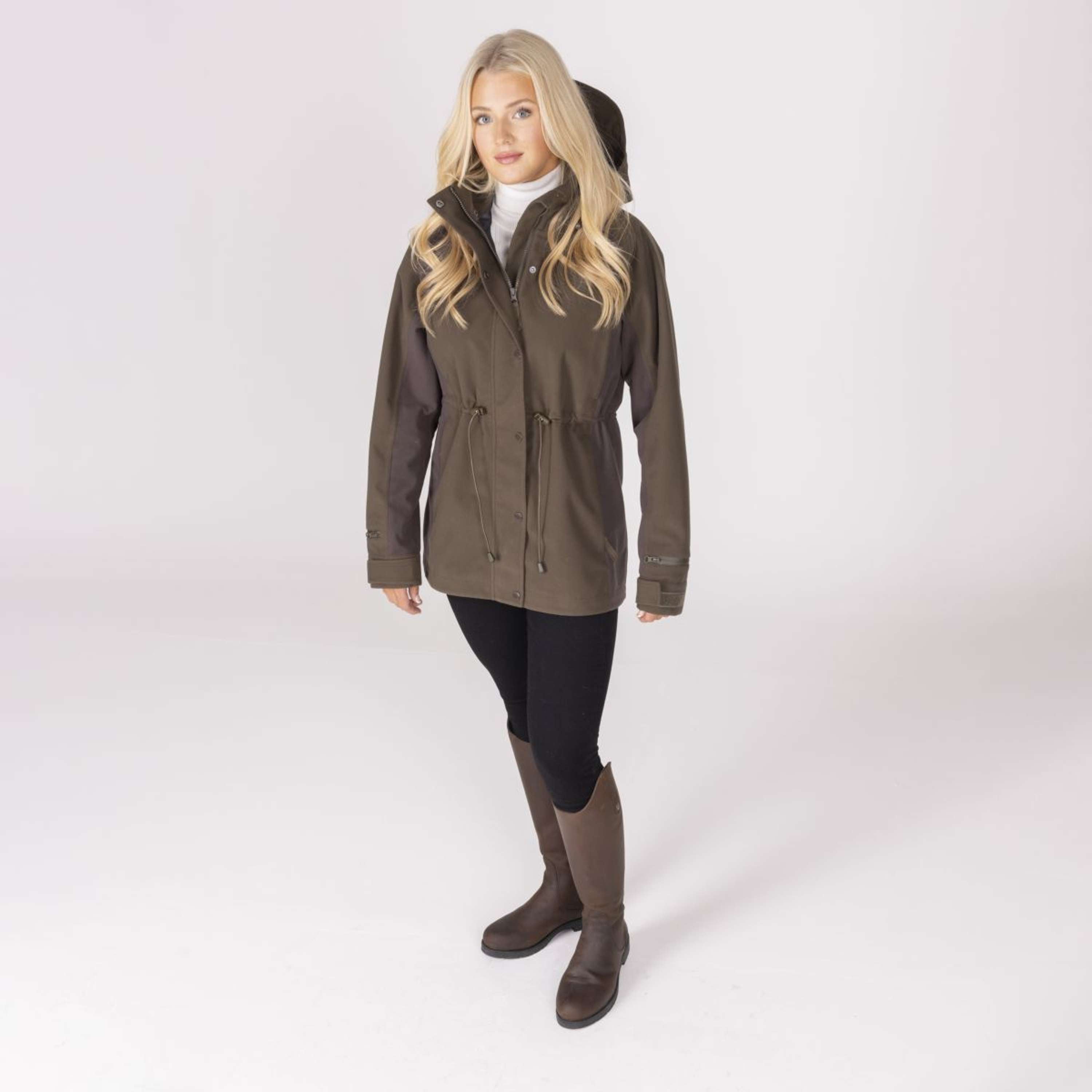 Aubrion by Shires Jacket Heritage Dark Olive
