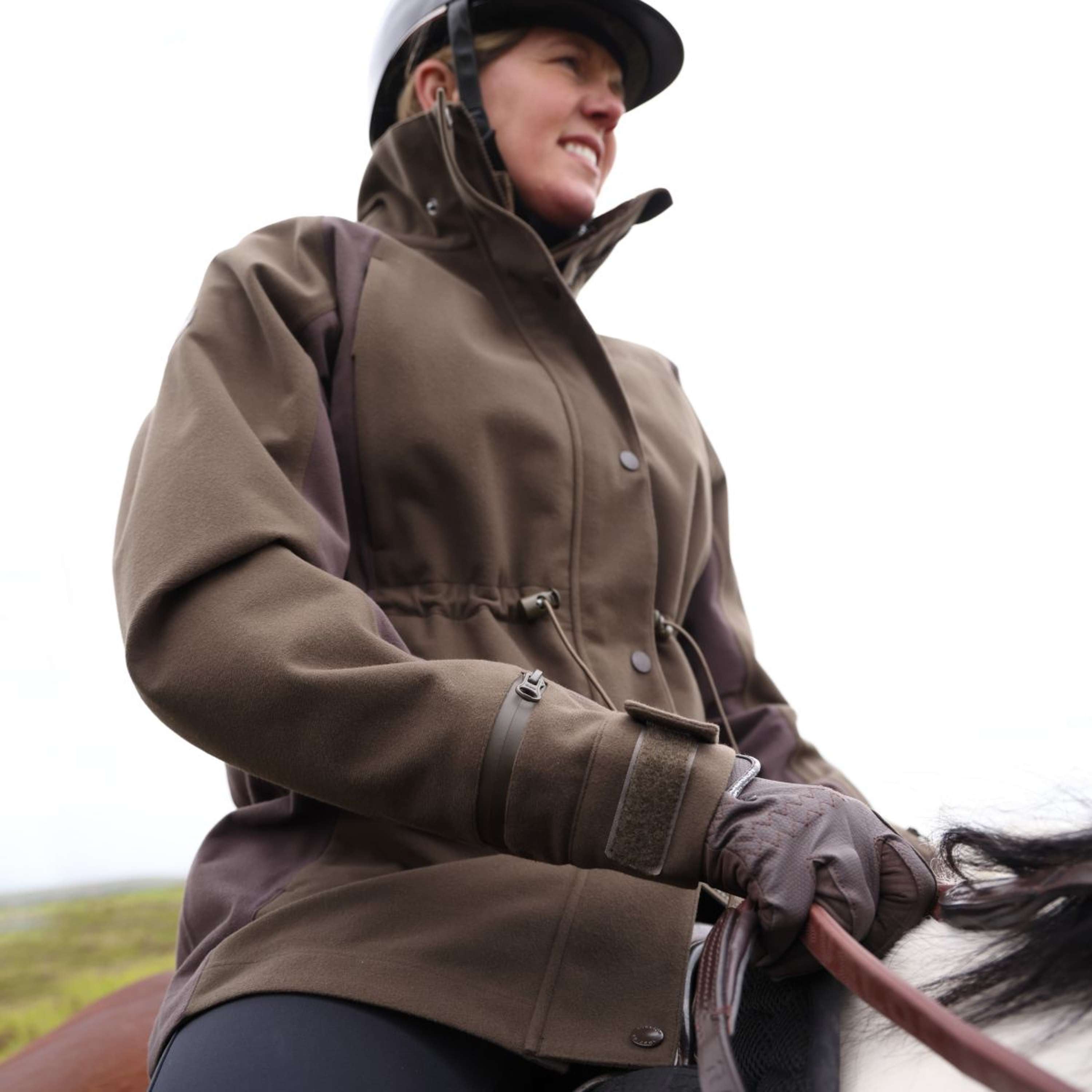 Aubrion by Shires Jacket Heritage Dark Olive
