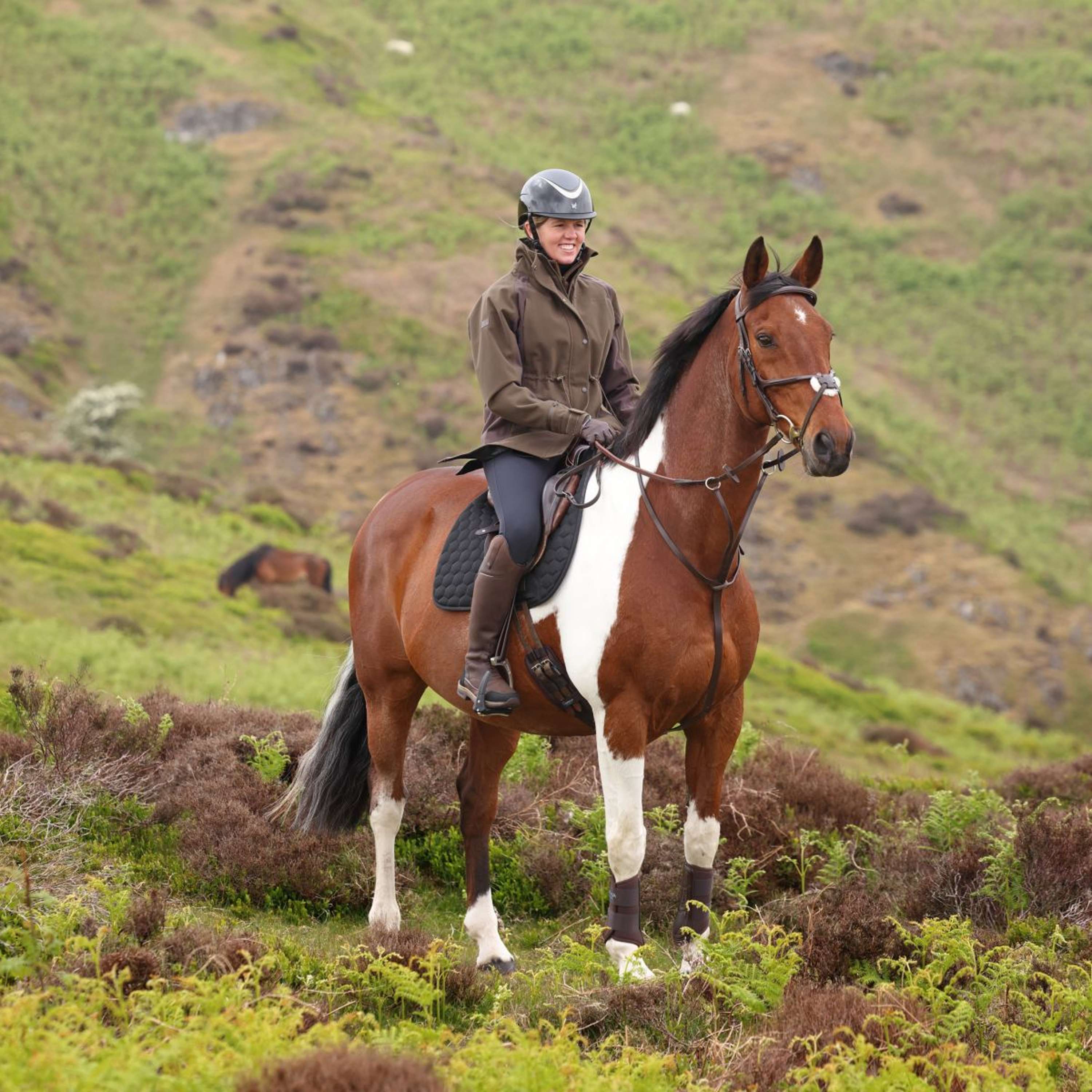 Aubrion by Shires Jacket Heritage Dark Olive