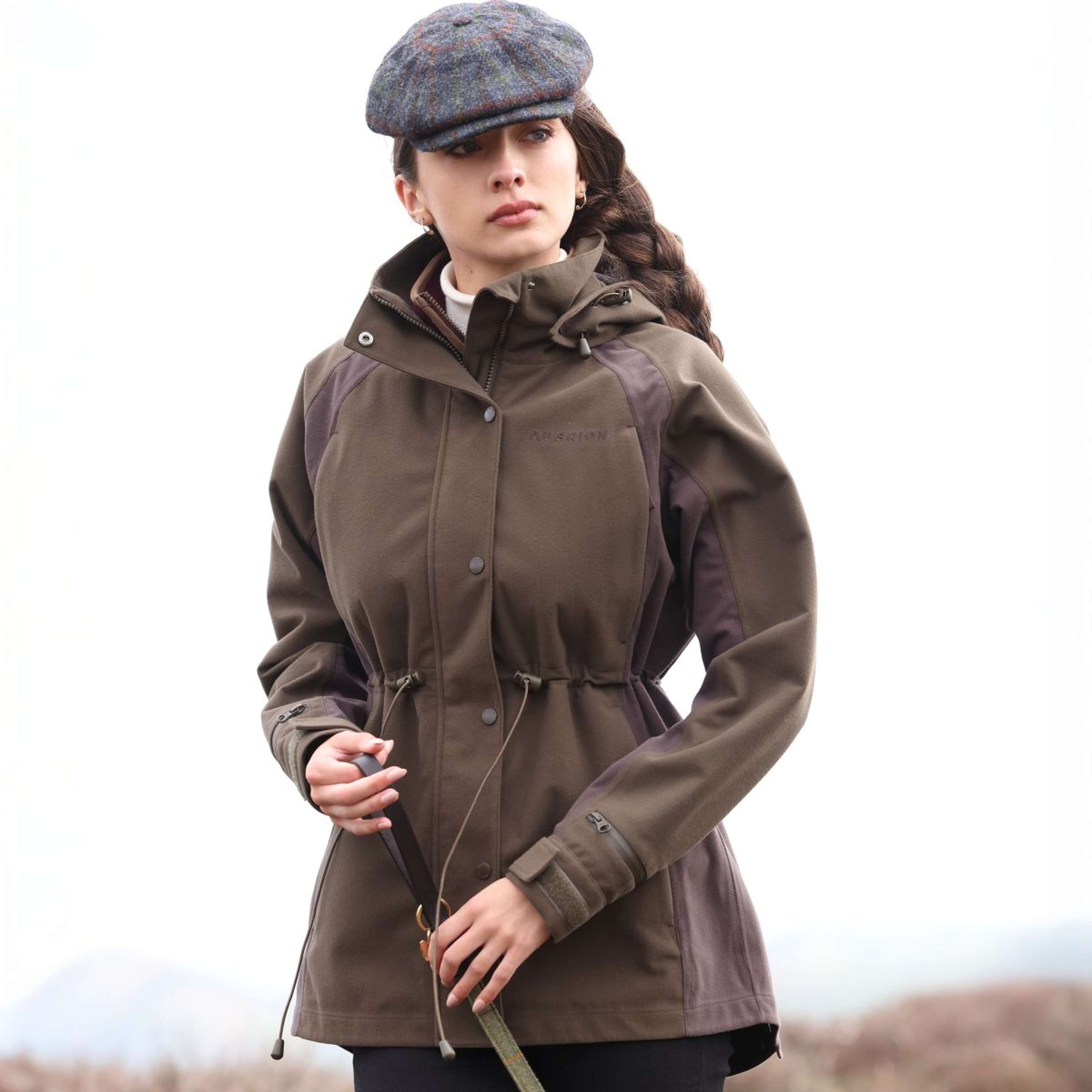 Aubrion by Shires Jacket Heritage Dark Olive