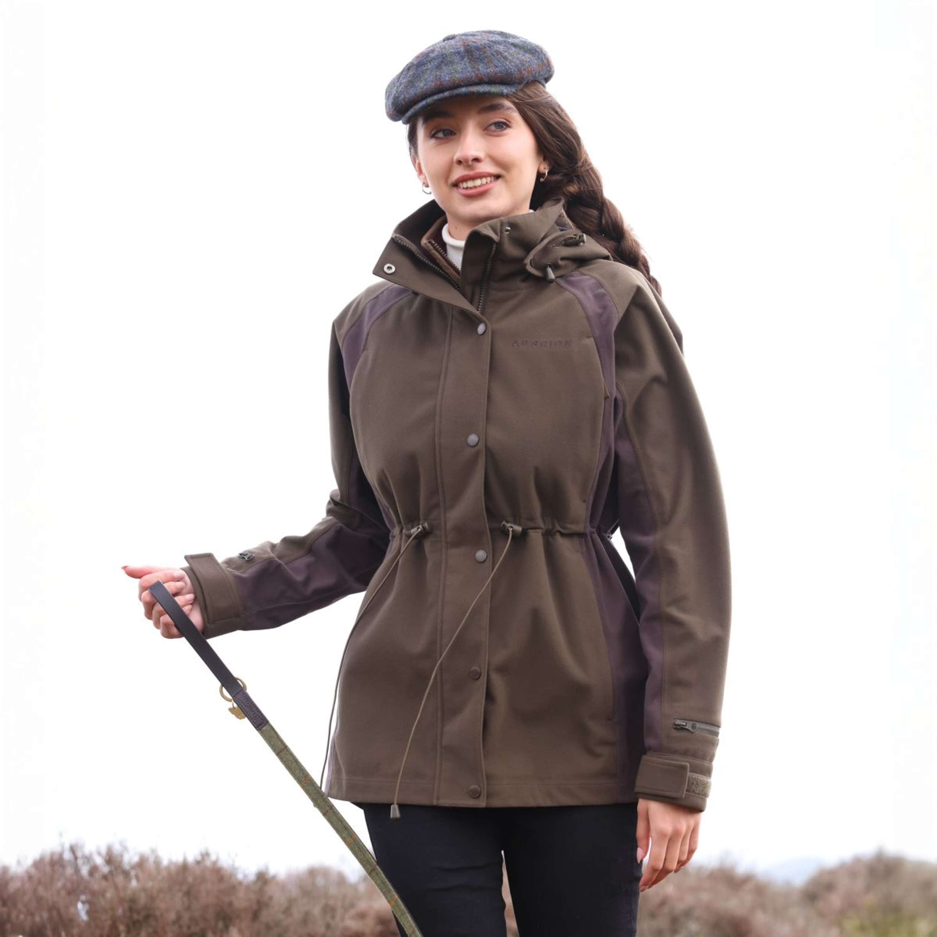 Aubrion by Shires Jacket Heritage Dark Olive
