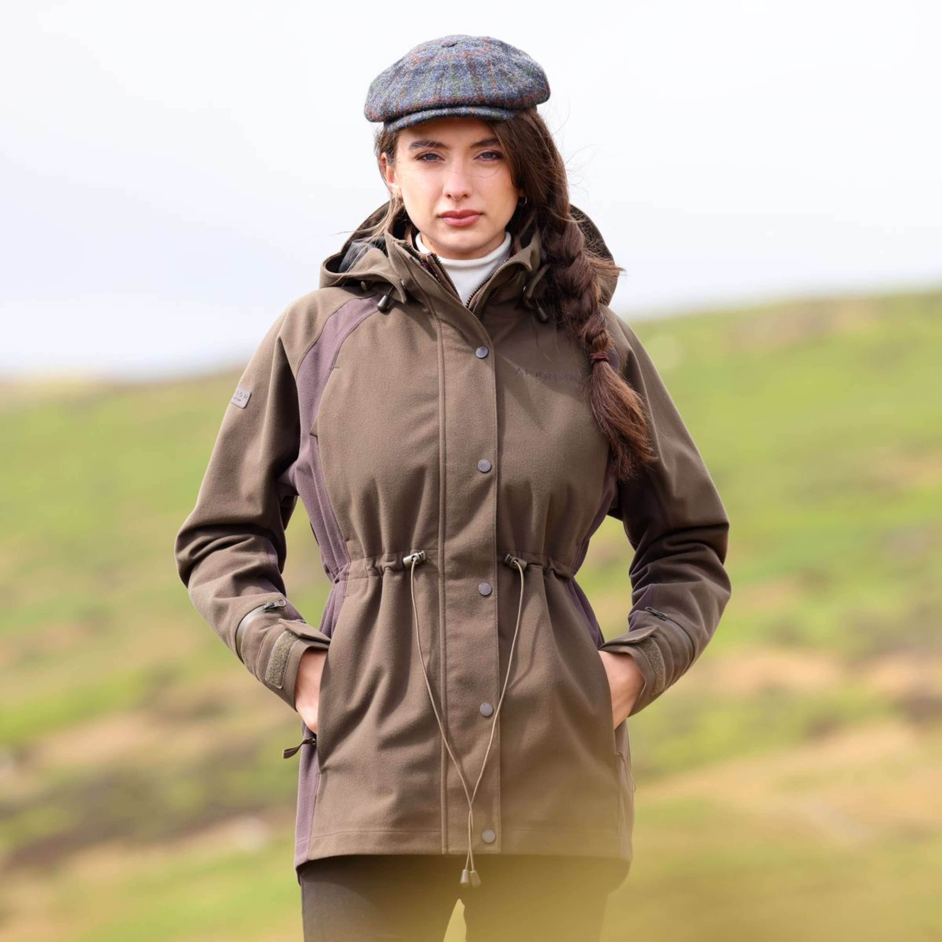 Aubrion by Shires Jacket Heritage Dark Olive