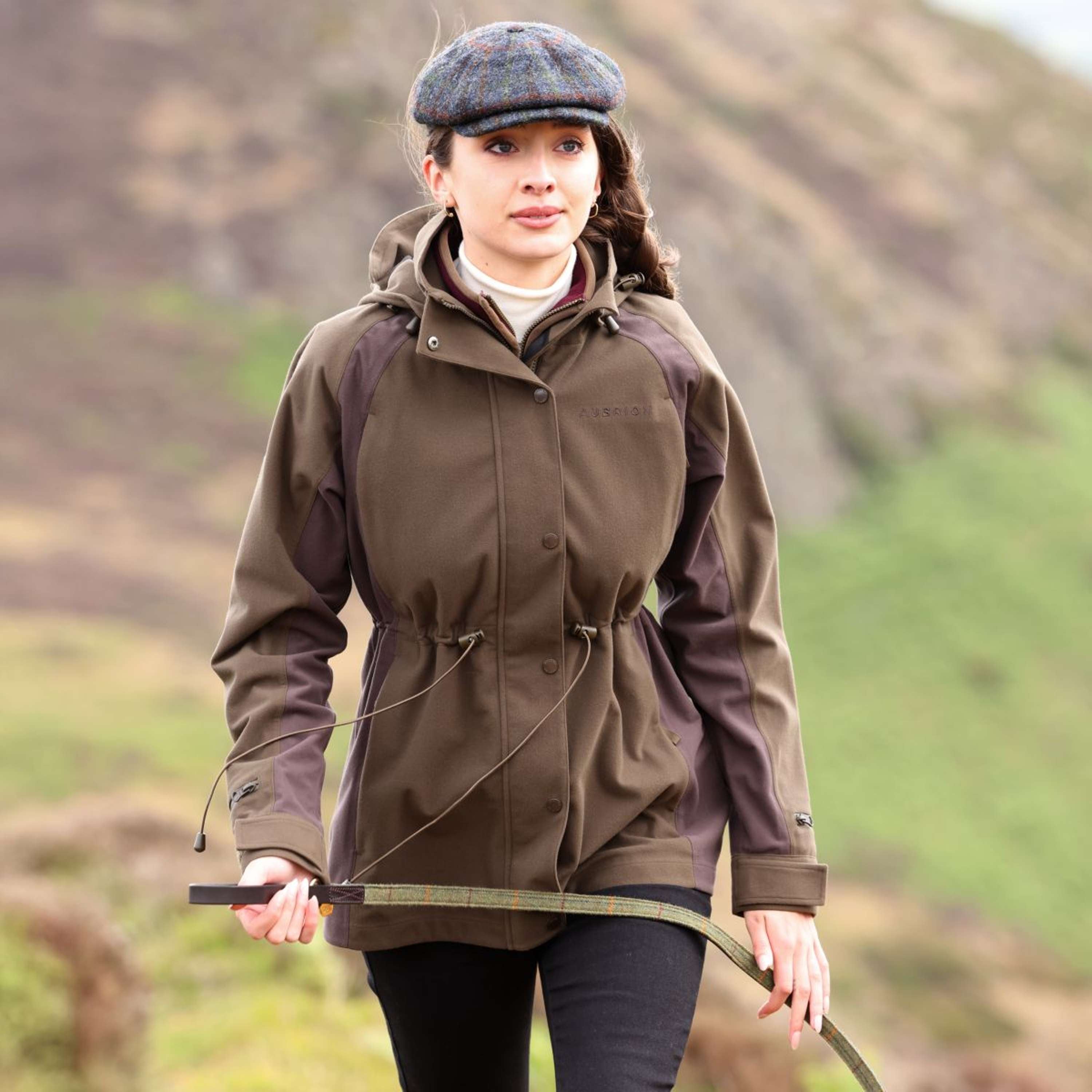 Aubrion by Shires Jacket Heritage Dark Olive