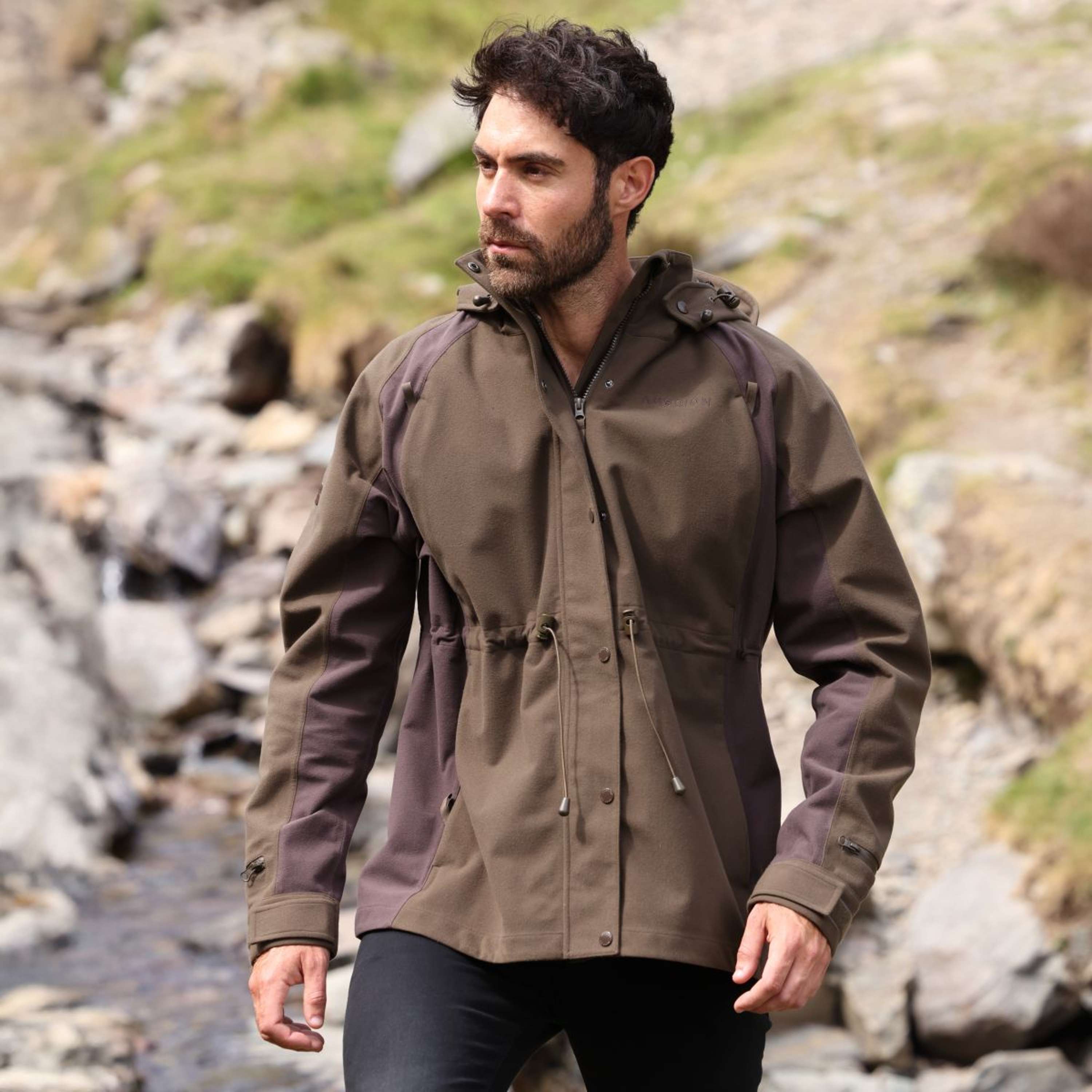 Aubrion by Shires Jacket Heritage Dark Olive