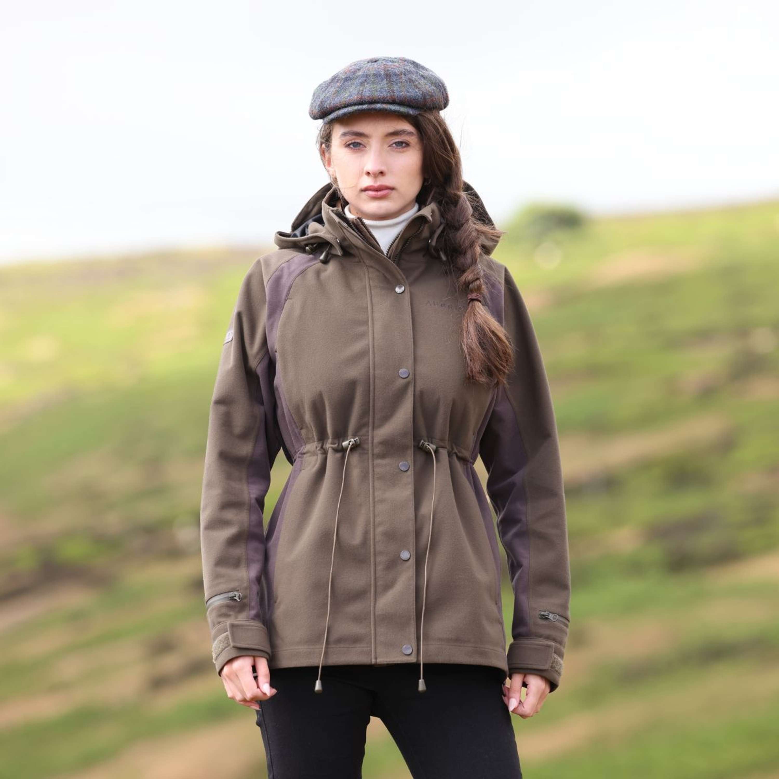 Aubrion by Shires Jacket Heritage Dark Olive
