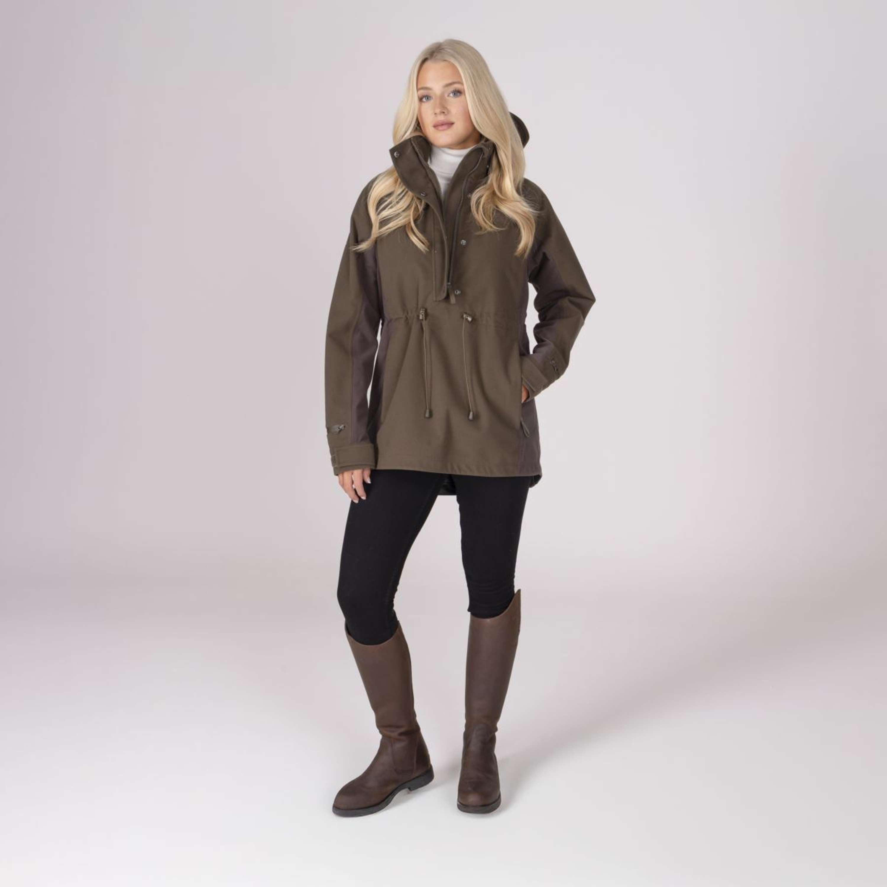 Aubrion by Shires Pullover Heritage Dark Olive