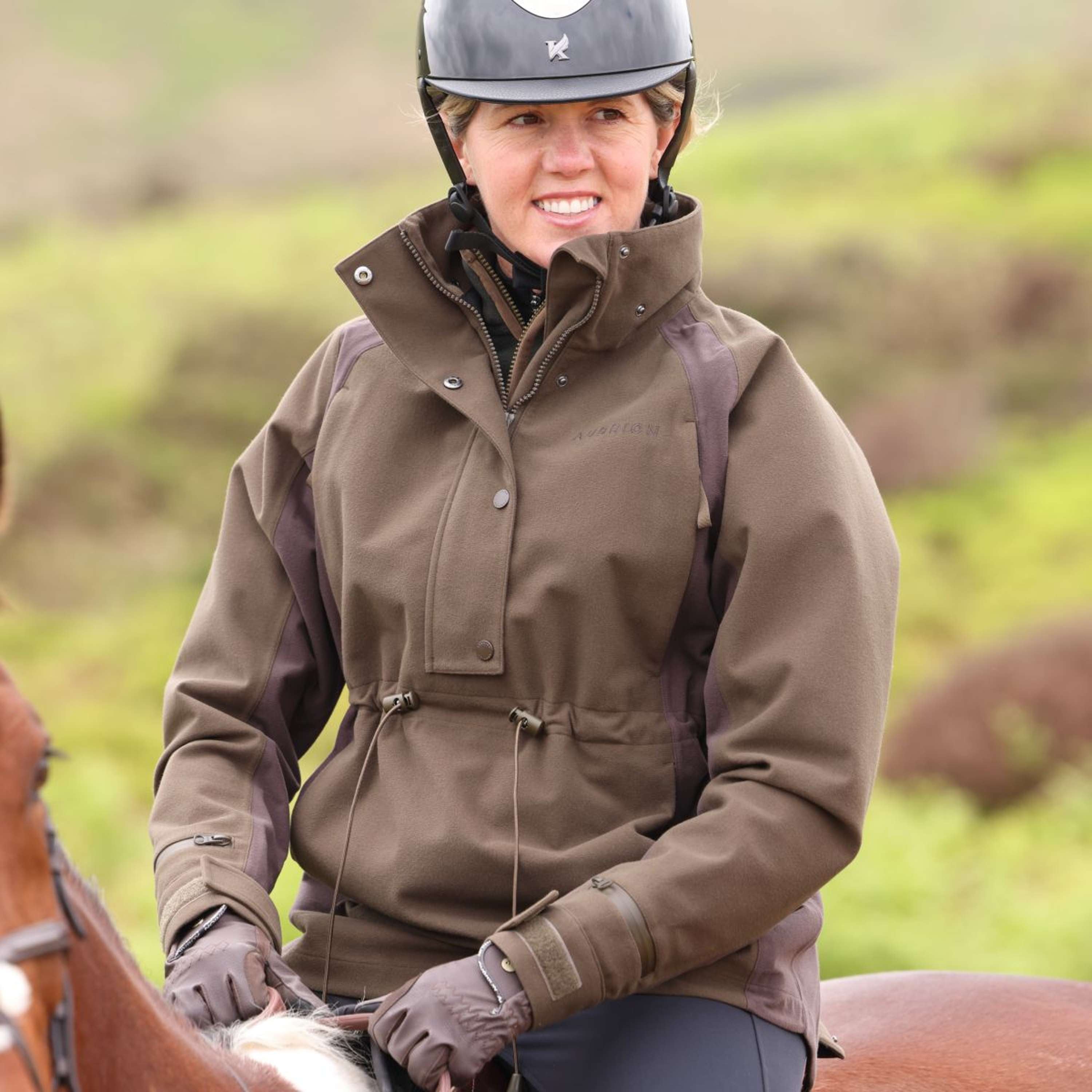Aubrion by Shires Pullover Heritage Dark Olive
