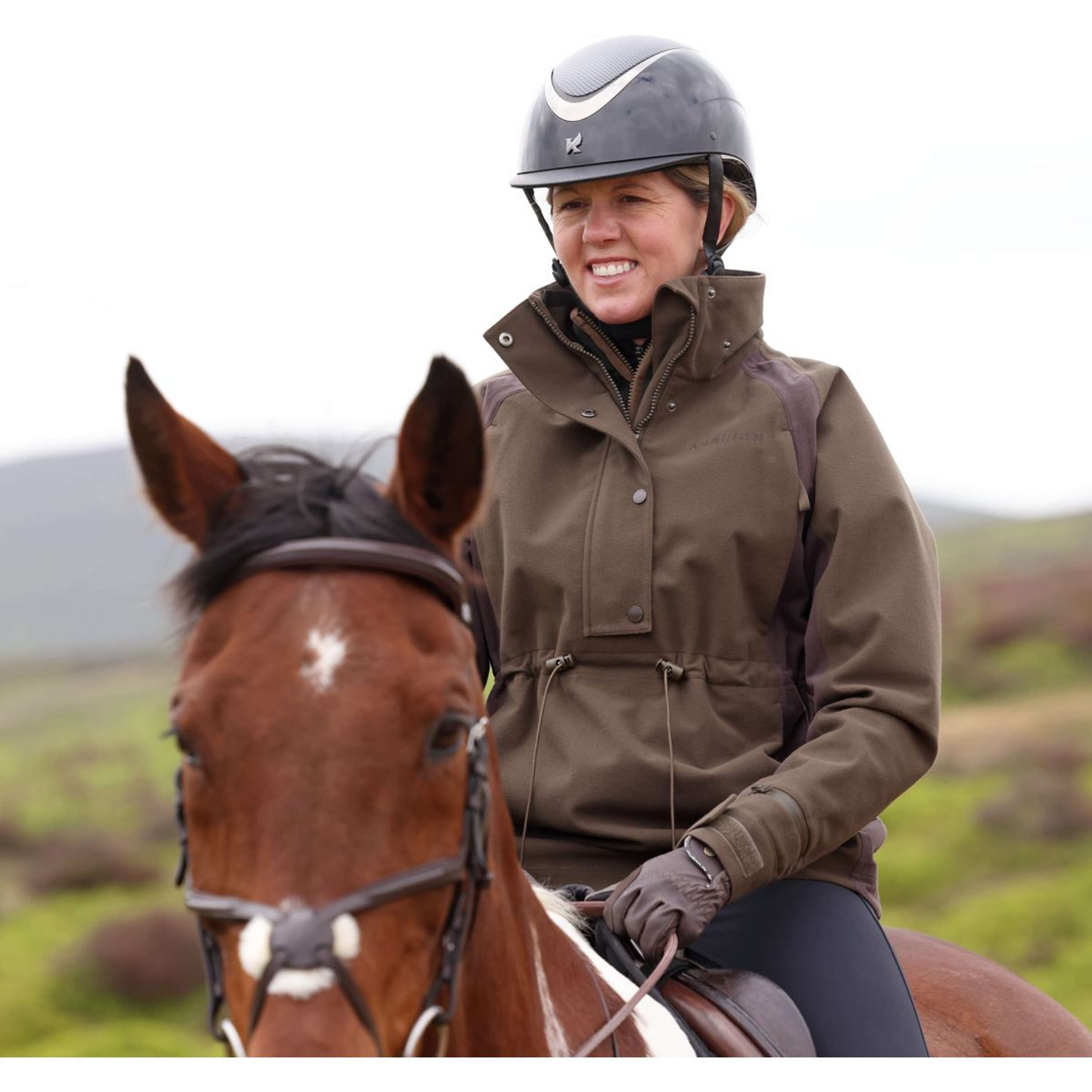 Aubrion by Shires Pullover Heritage Dark Olive
