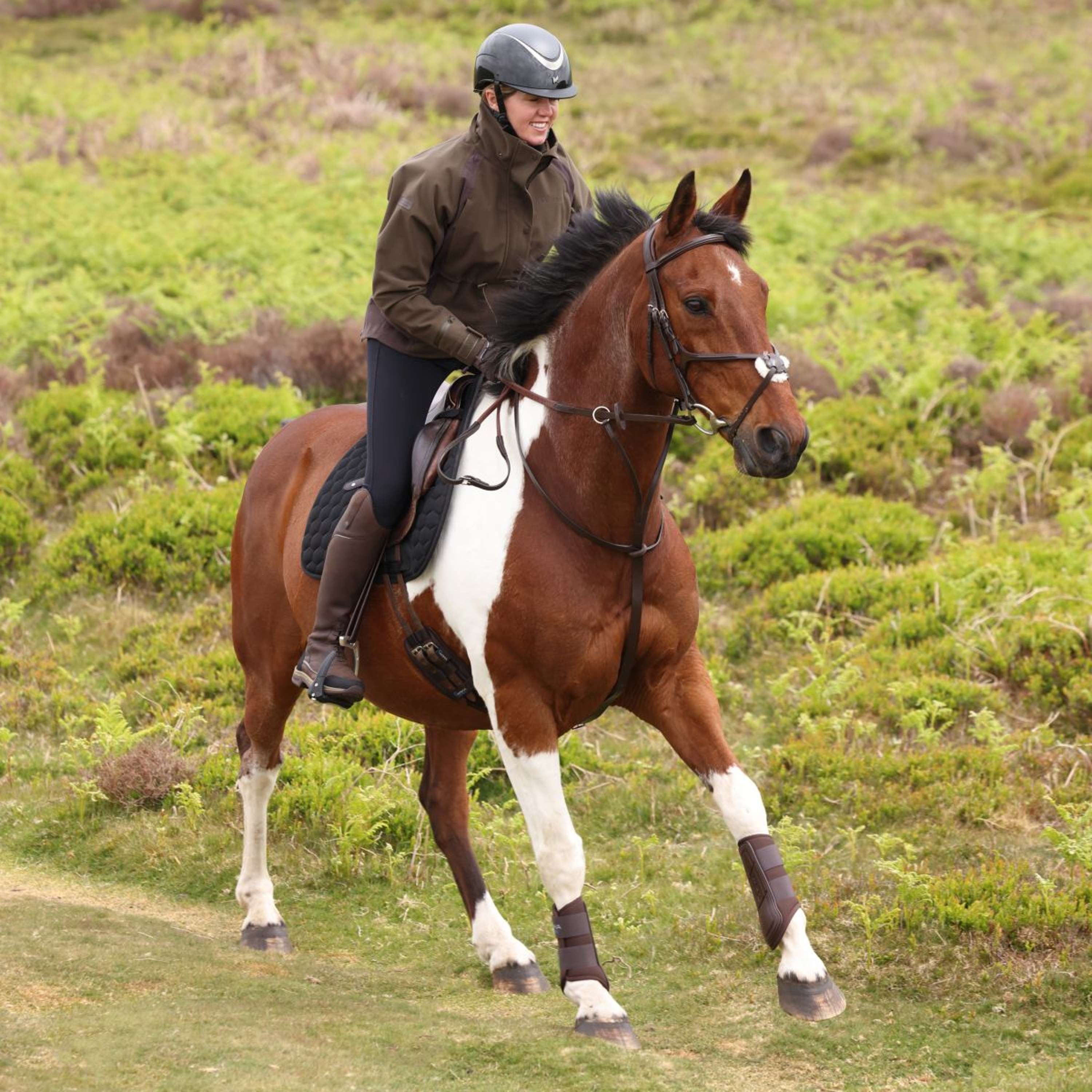 Aubrion by Shires Pullover Heritage Dark Olive