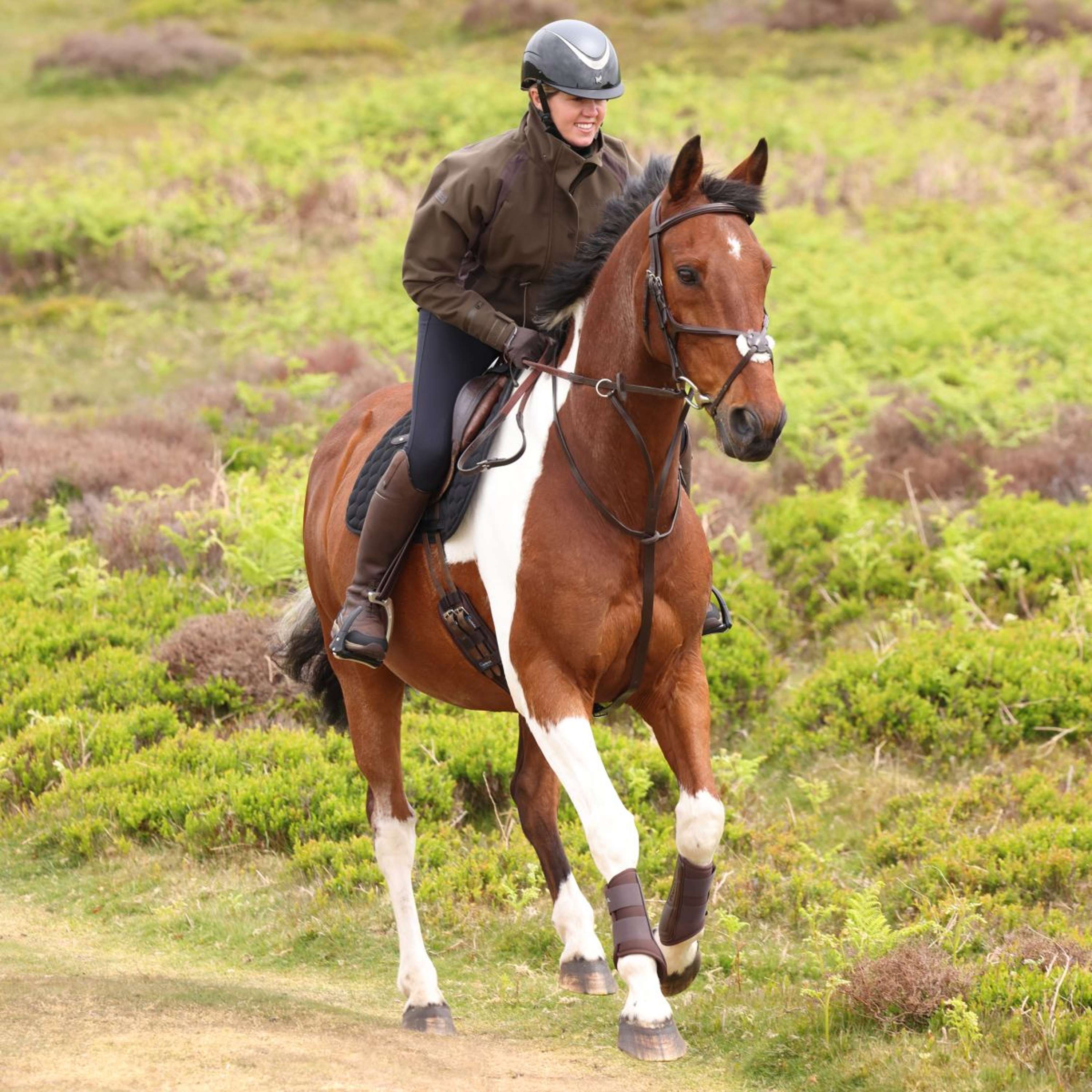 Aubrion by Shires Pullover Heritage Dark Olive