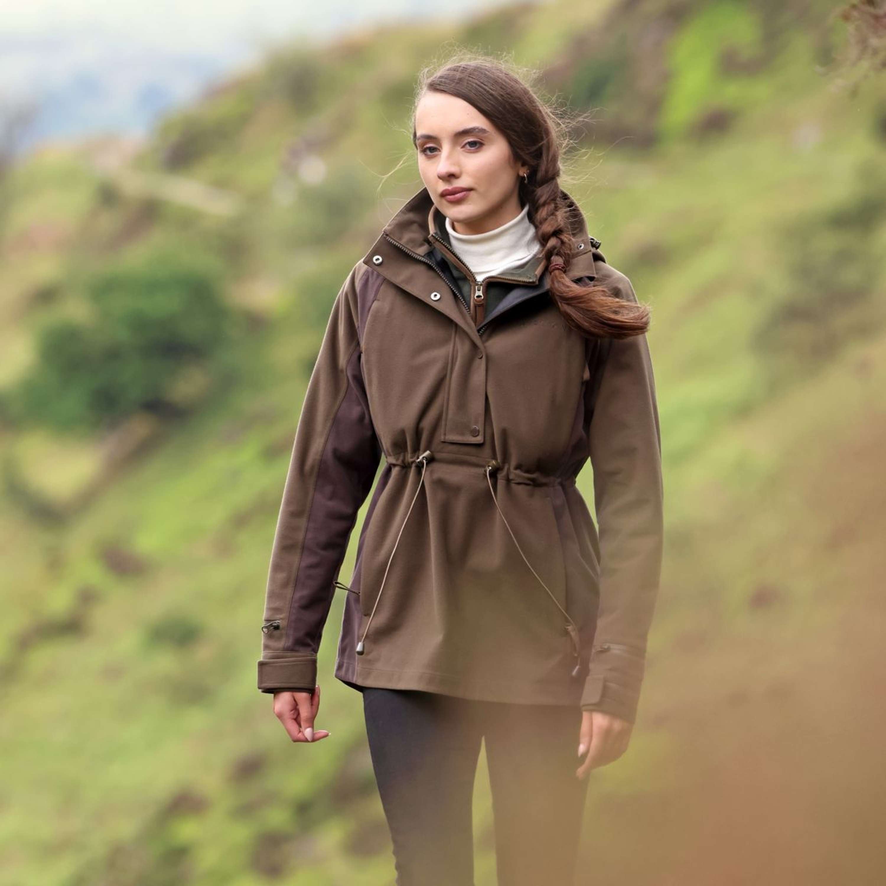 Aubrion by Shires Pullover Heritage Dark Olive