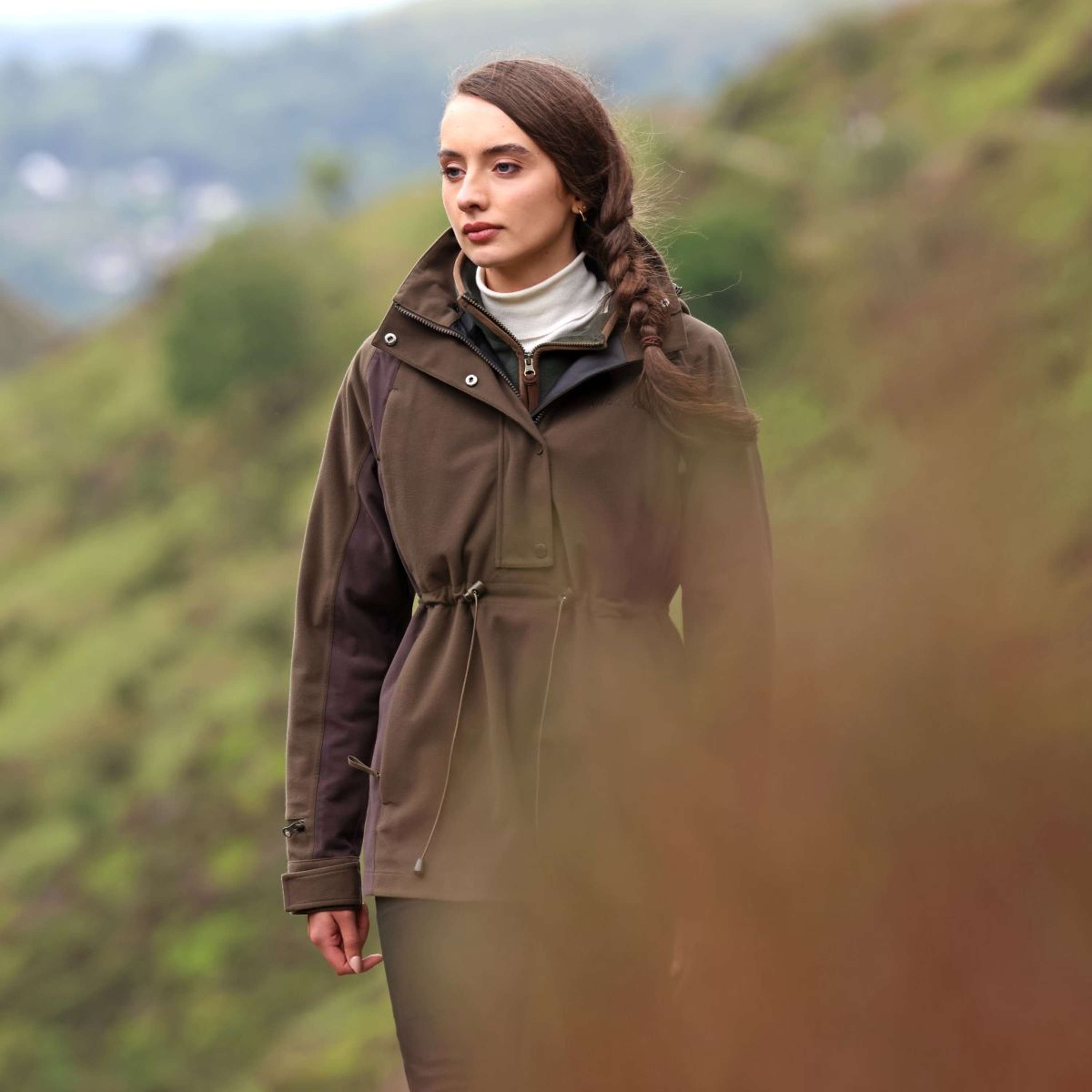 Aubrion by Shires Pullover Heritage Dark Olive