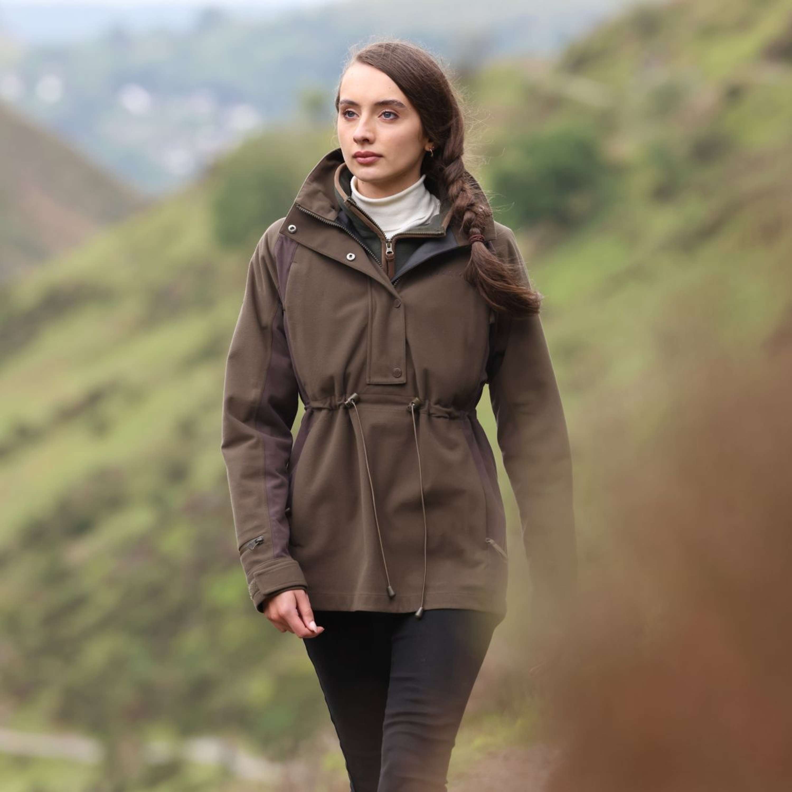 Aubrion by Shires Pullover Heritage Dark Olive