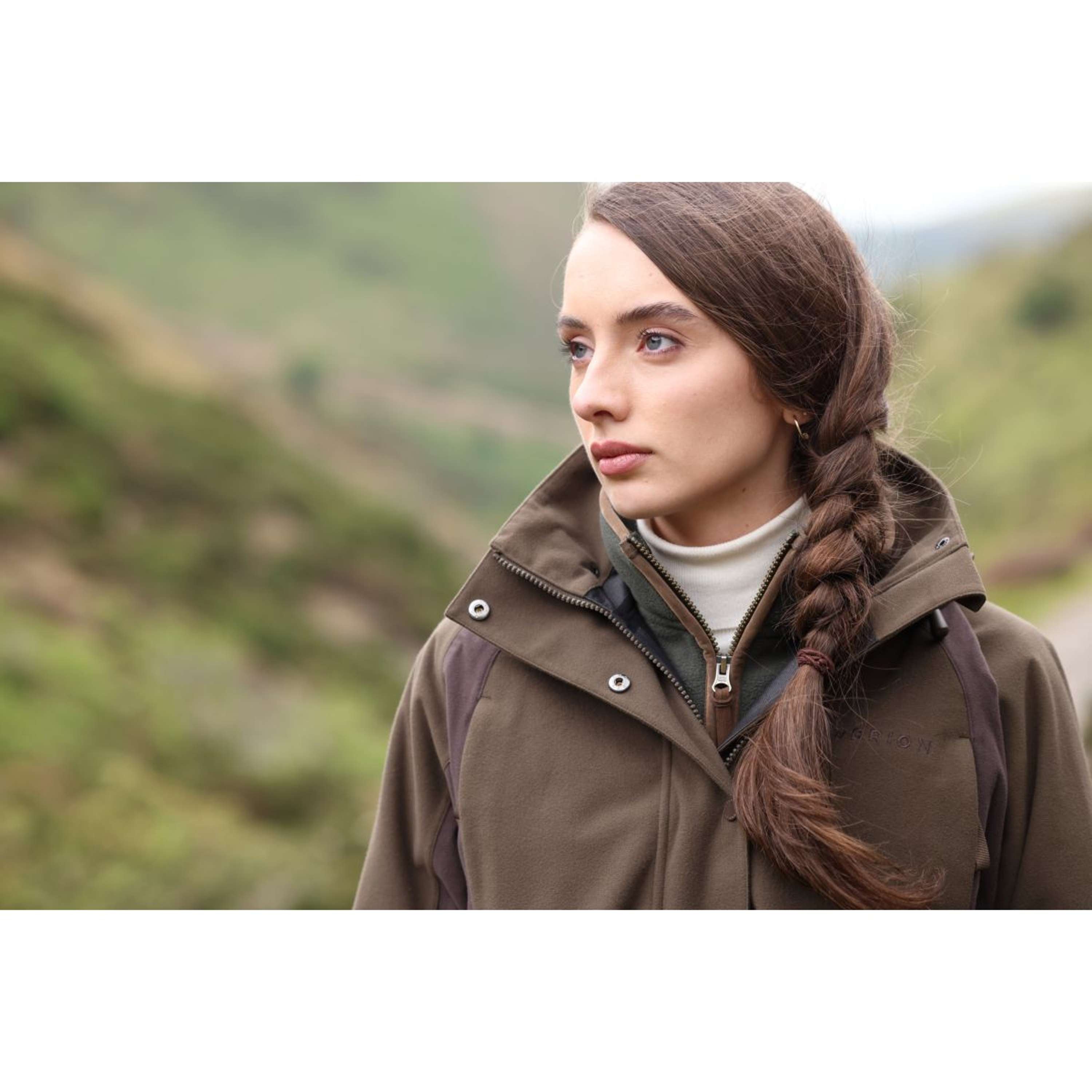 Aubrion by Shires Pullover Heritage Dark Olive
