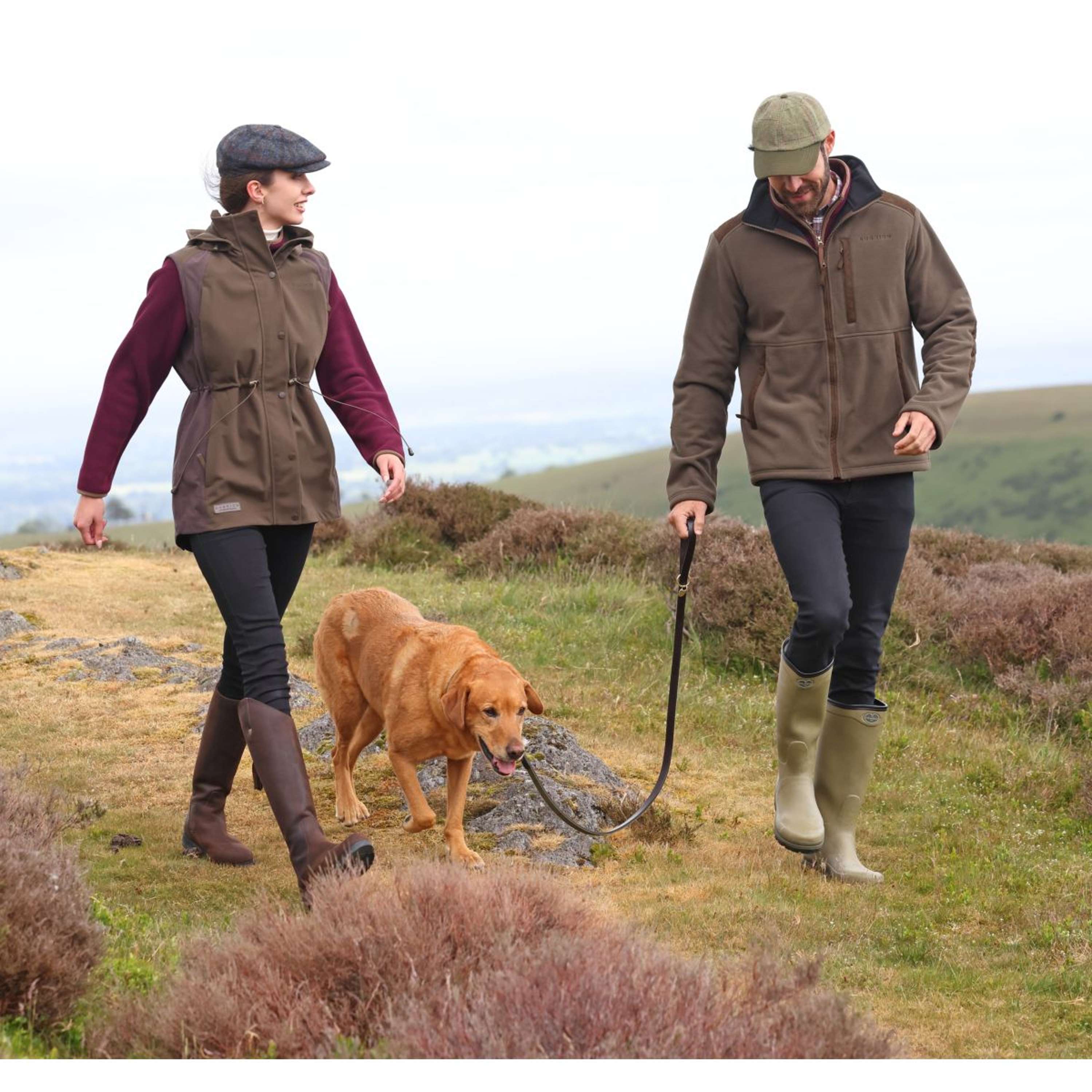 Aubrion by Shires Bodywarmer Heritage Dark Olive