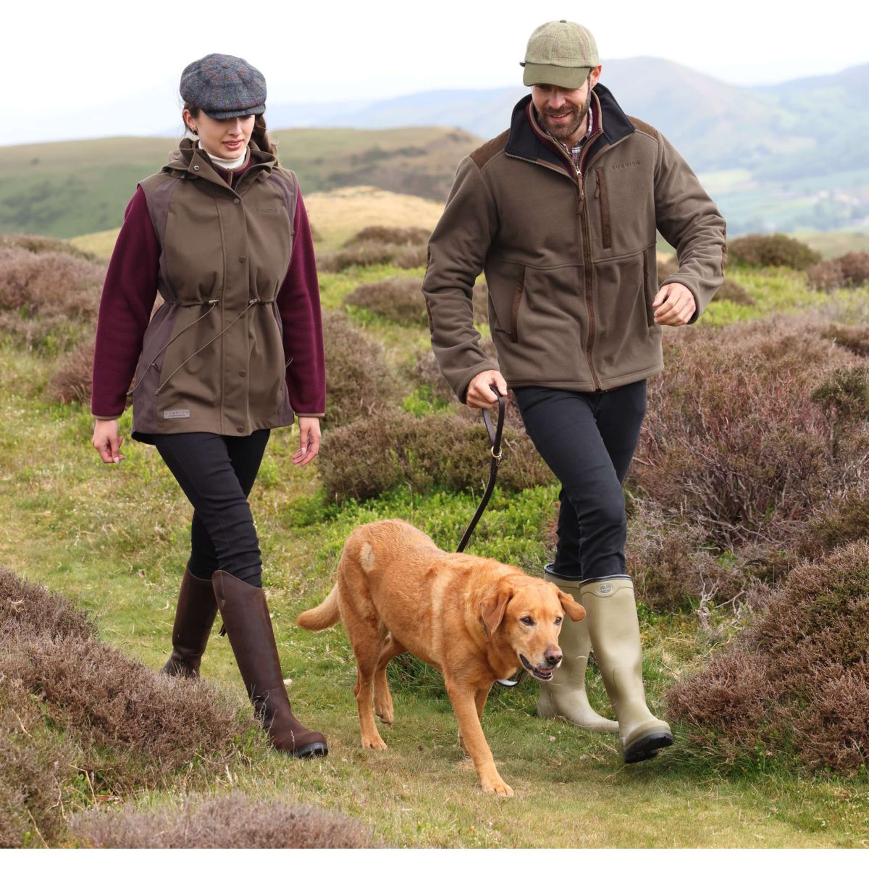 Aubrion by Shires Bodywarmer Heritage Dark Olive