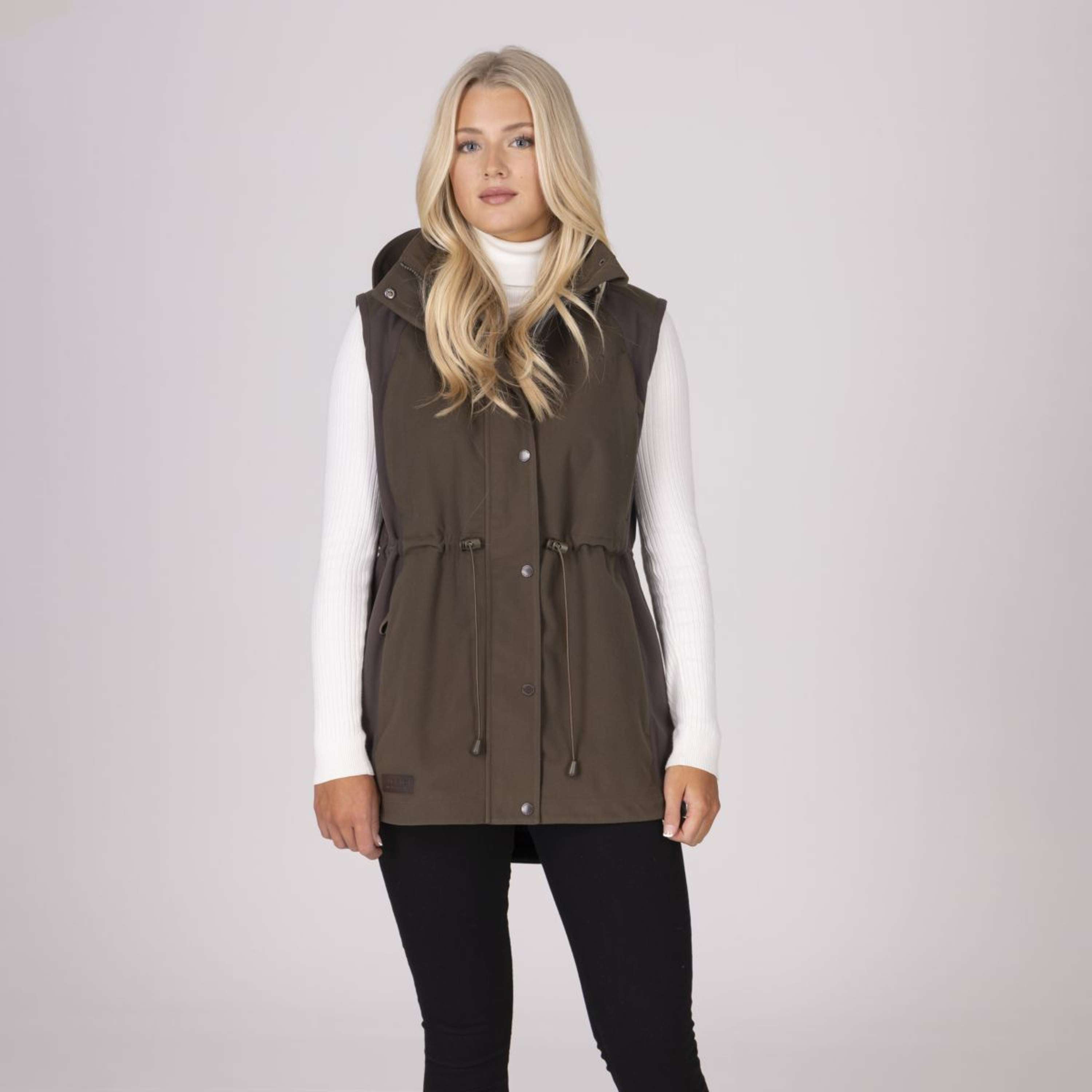 Aubrion by Shires Bodywarmer Heritage Dark Olive
