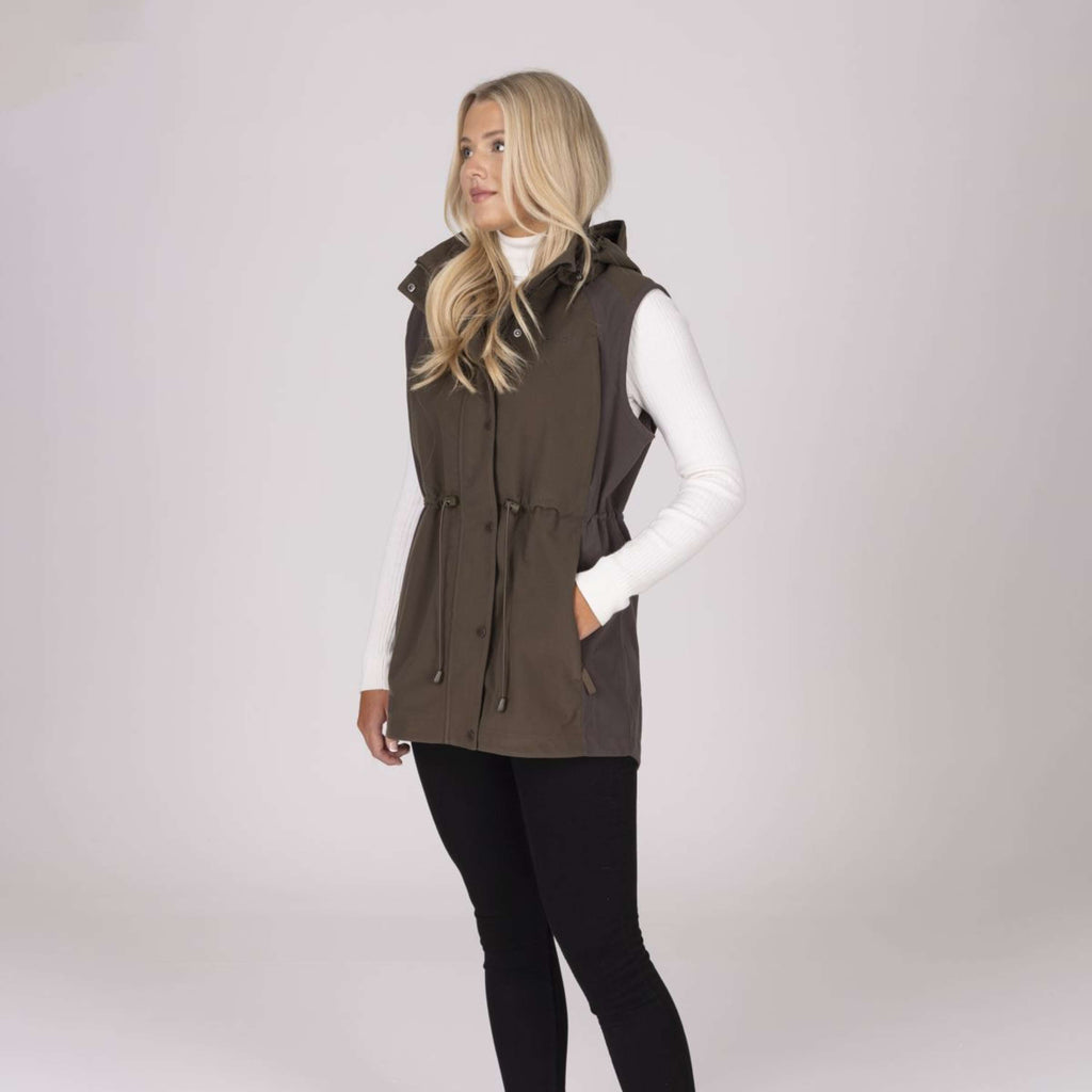 Aubrion by Shires Bodywarmer Heritage Dark Olive