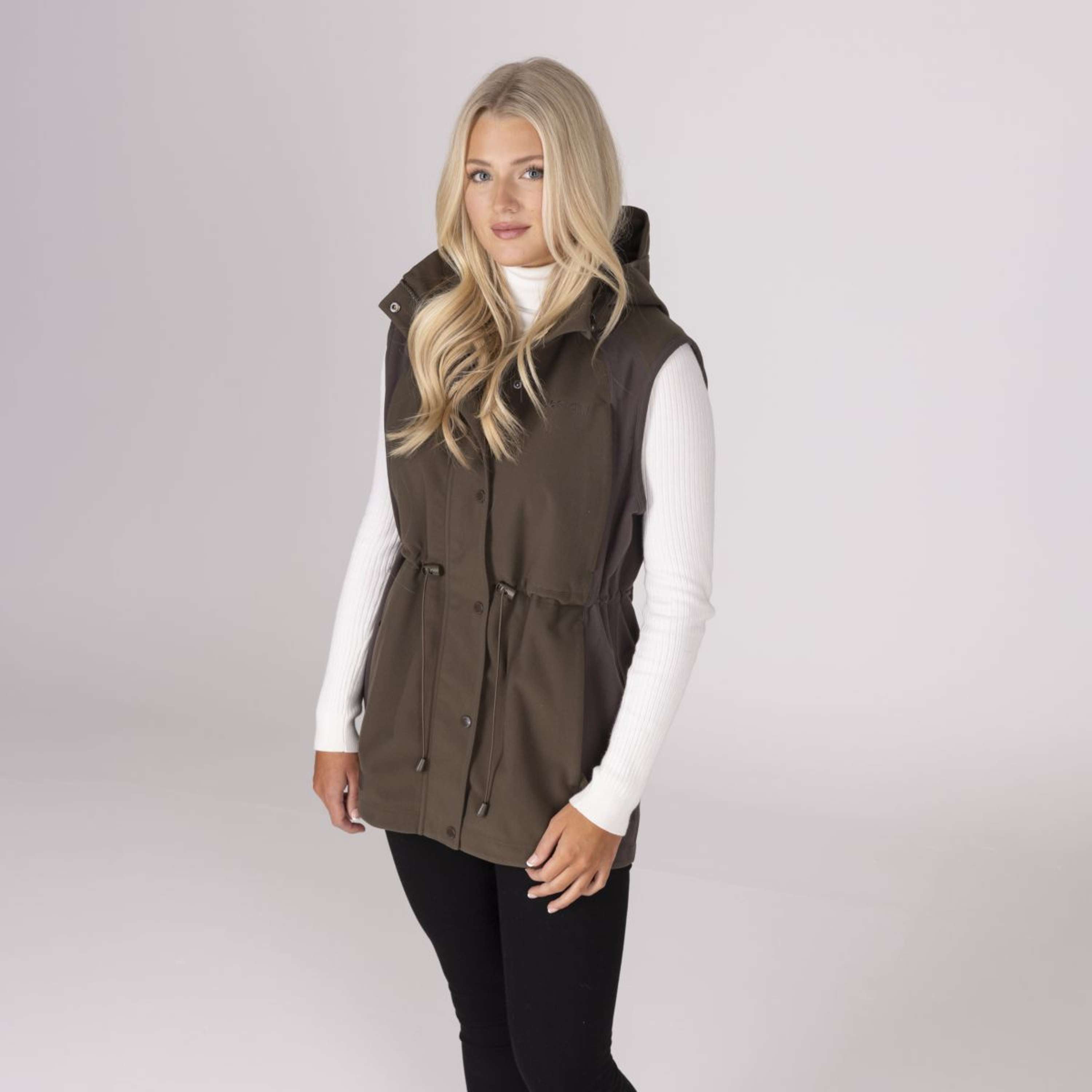 Aubrion by Shires Bodywarmer Heritage Dark Olive