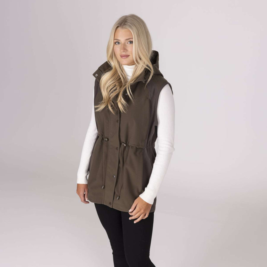 Aubrion by Shires Bodywarmer Heritage Dark Olive