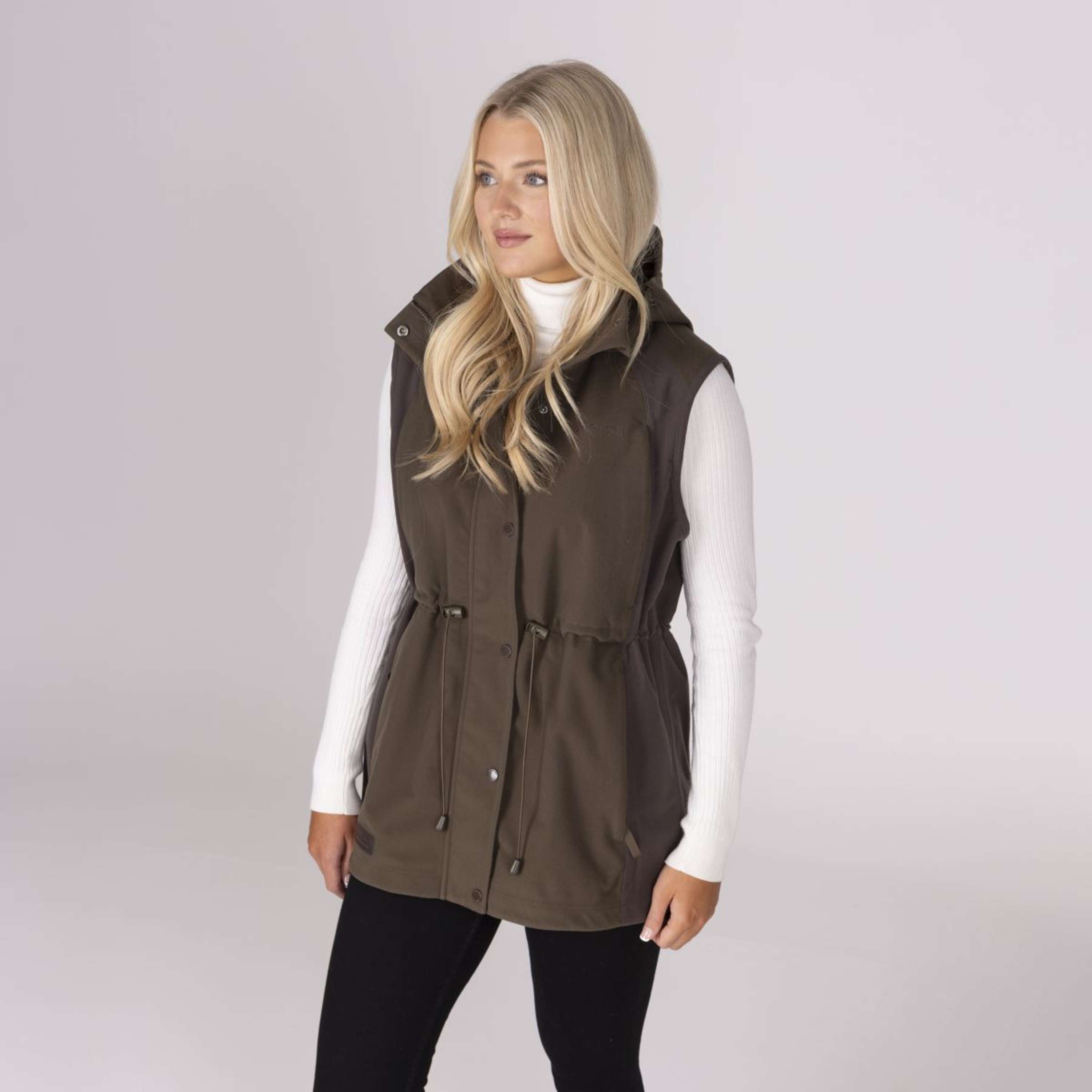 Aubrion by Shires Bodywarmer Heritage Dark Olive