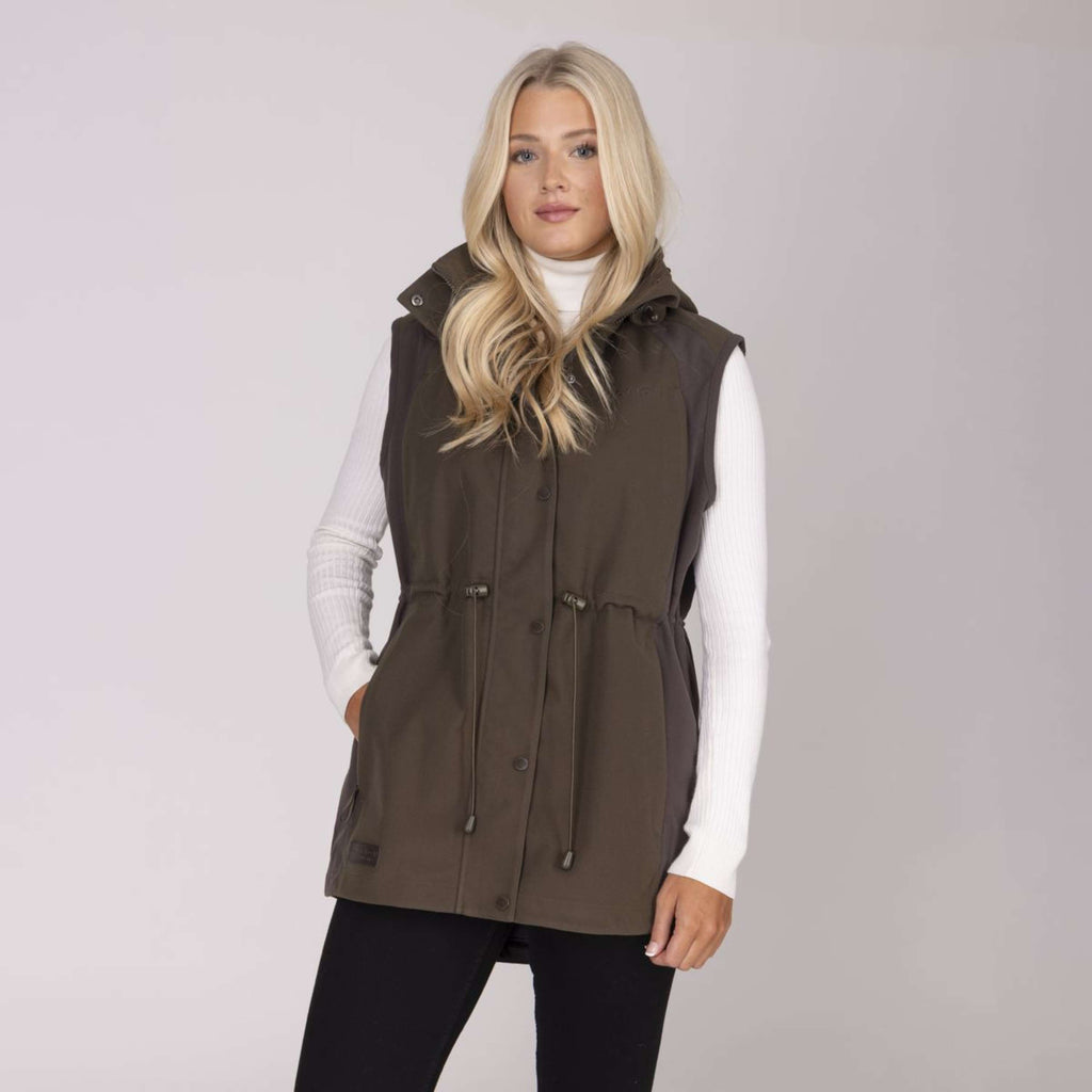 Aubrion by Shires Bodywarmer Heritage Dark Olive