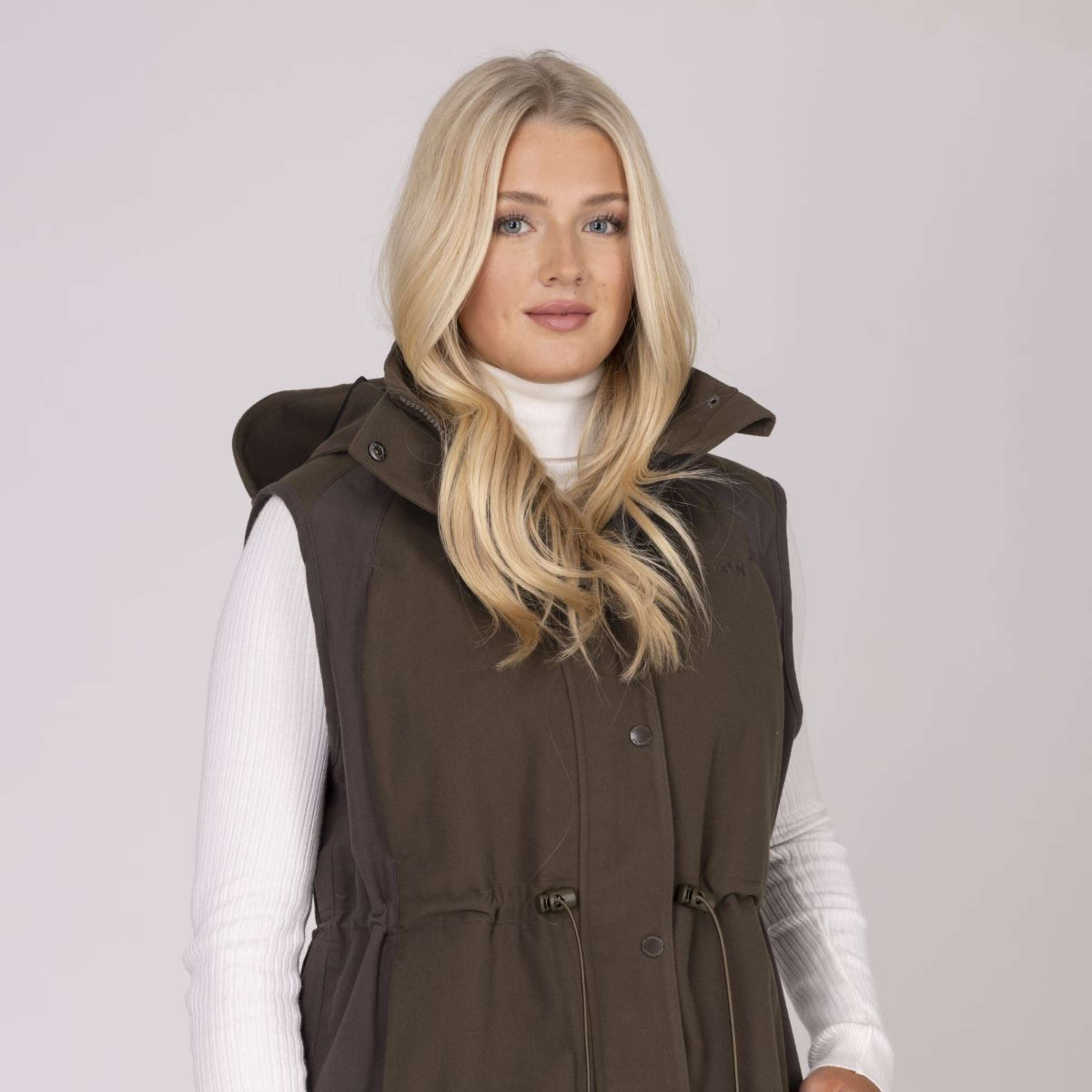 Aubrion by Shires Bodywarmer Heritage Dark Olive
