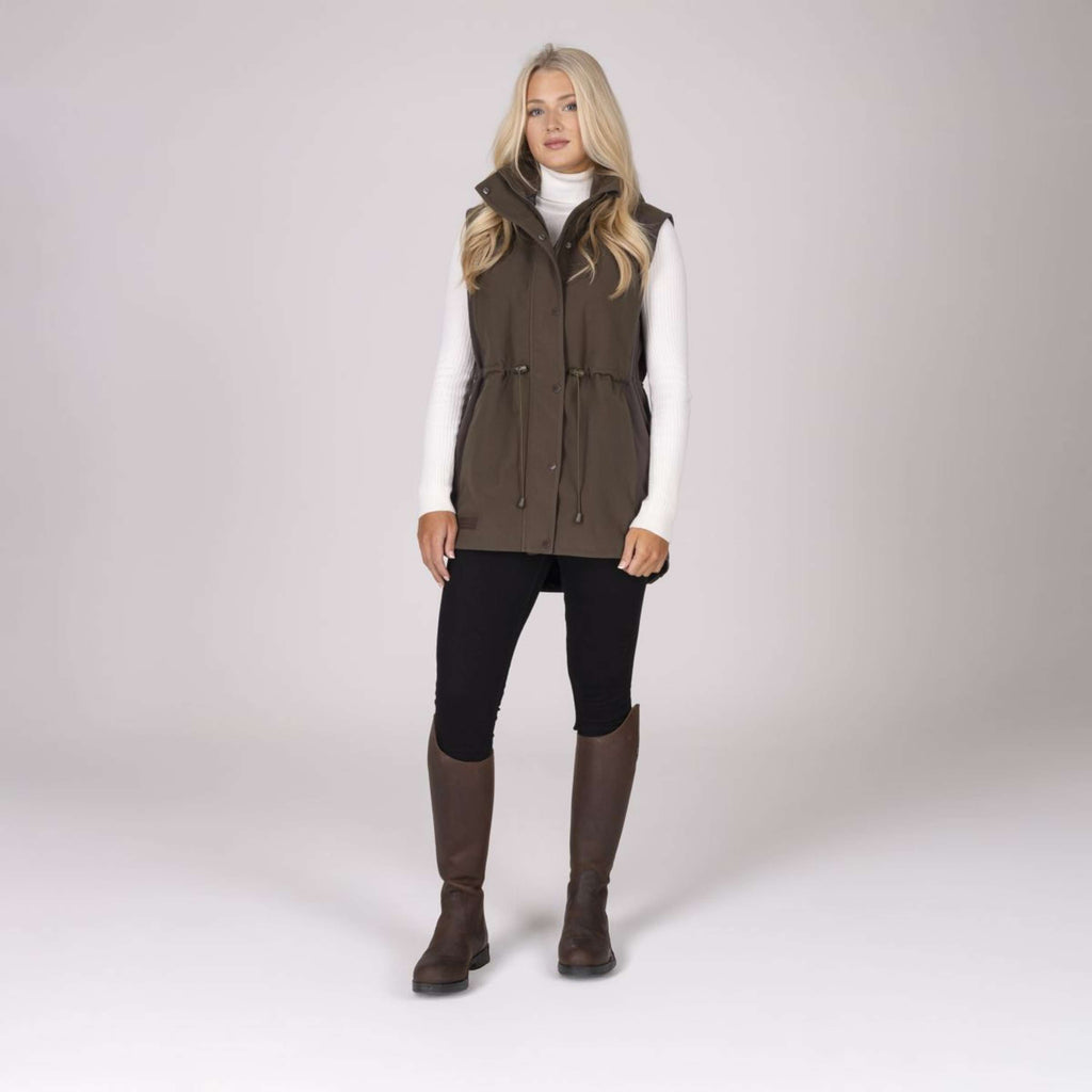 Aubrion by Shires Bodywarmer Heritage Dark Olive