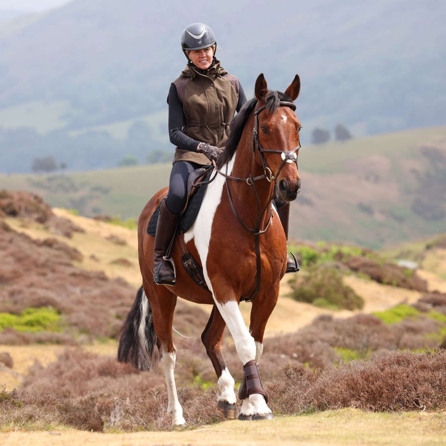 Aubrion by Shires Bodywarmer Heritage Dark Olive