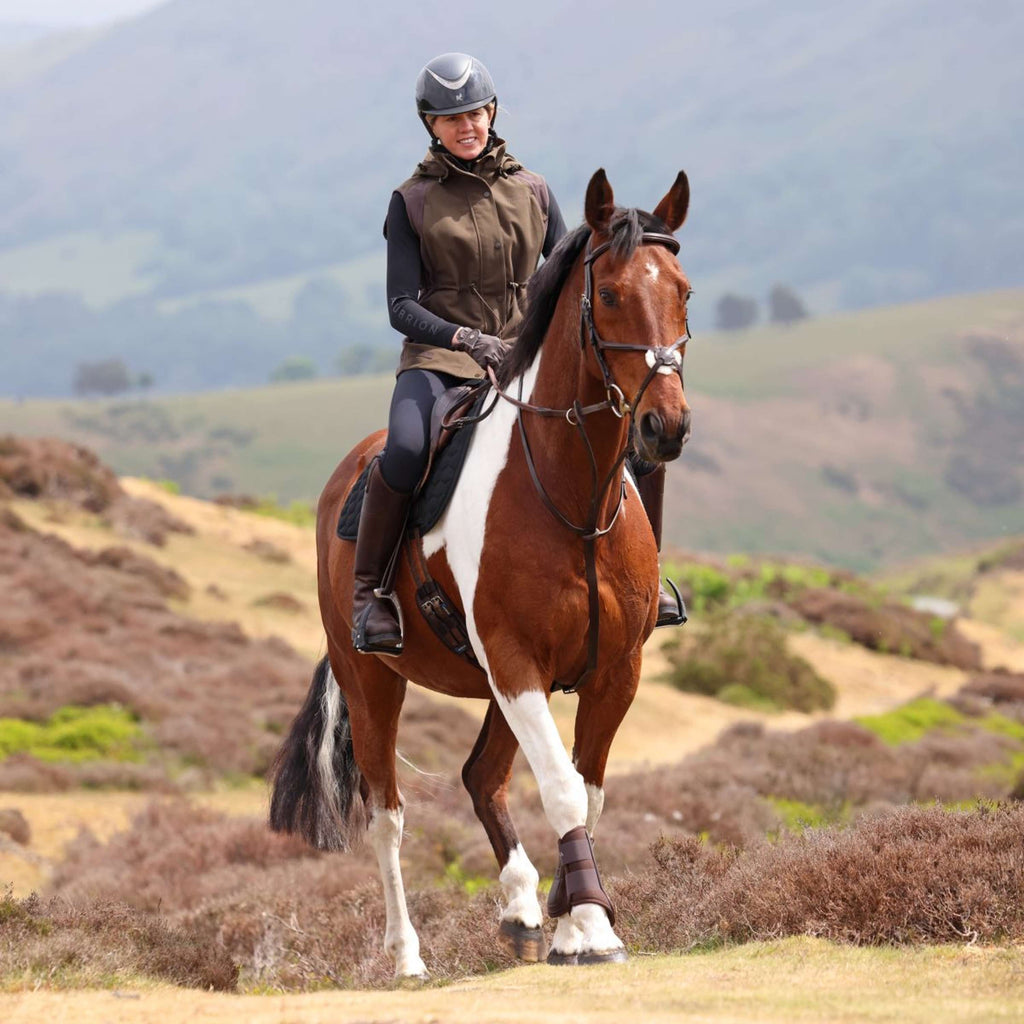 Aubrion by Shires Bodywarmer Heritage Dark Olive