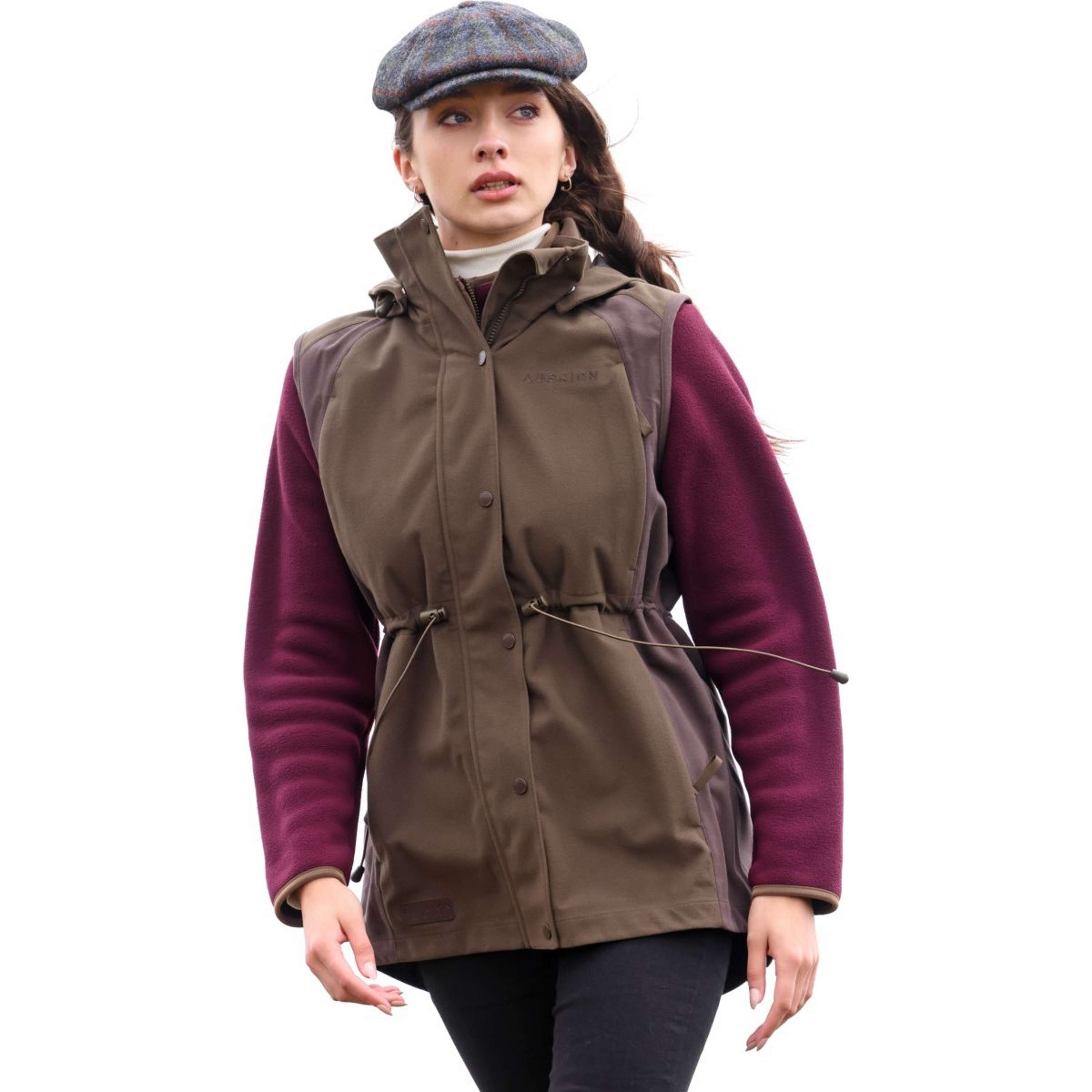 Aubrion by Shires Bodywarmer Heritage Dark Olive