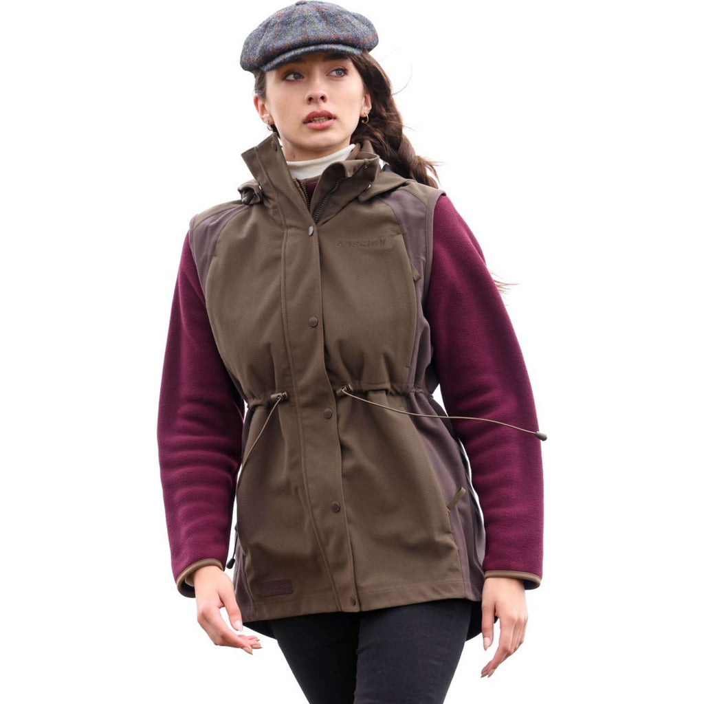 Aubrion by Shires Bodywarmer Heritage Dark Olive