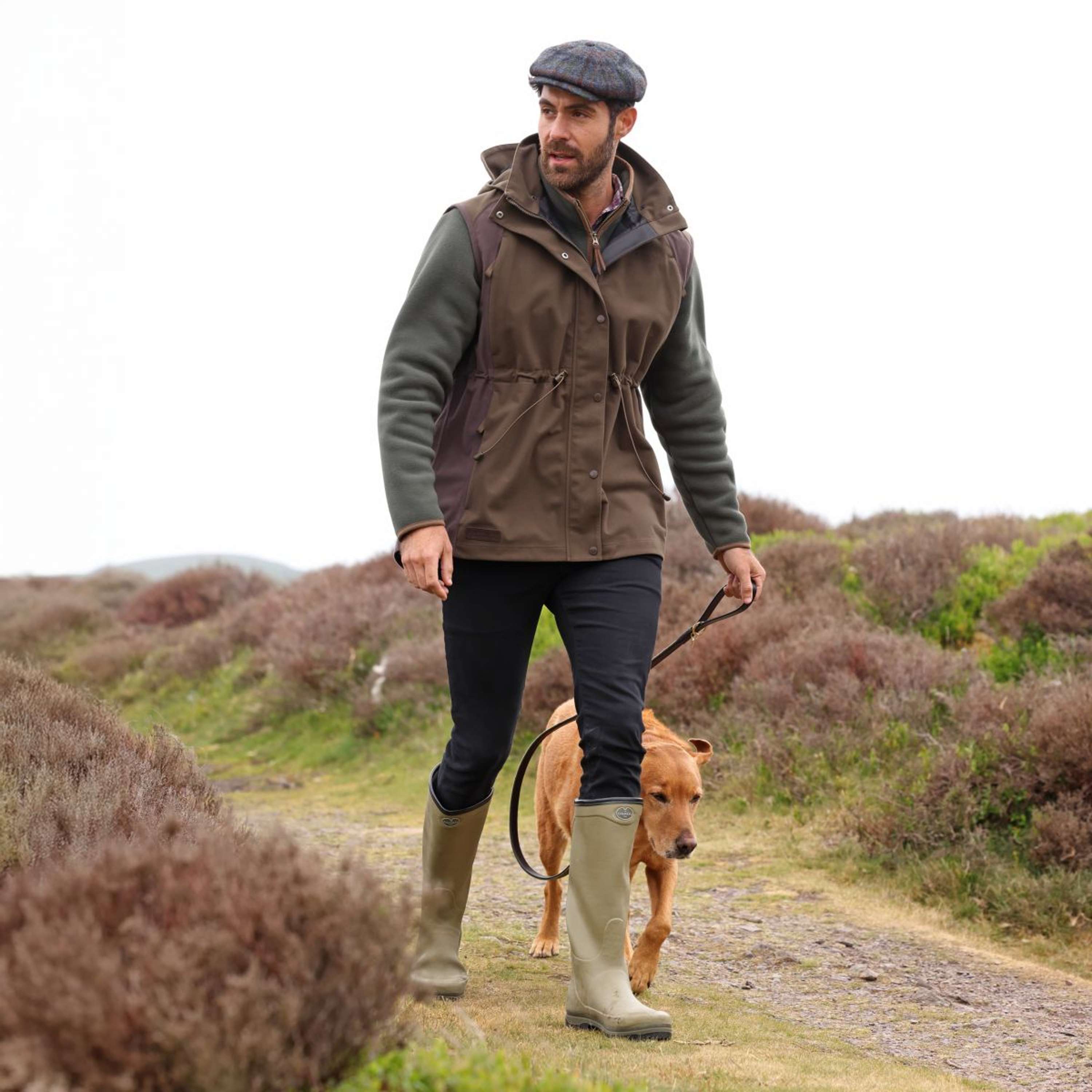 Aubrion by Shires Bodywarmer Heritage Dark Olive