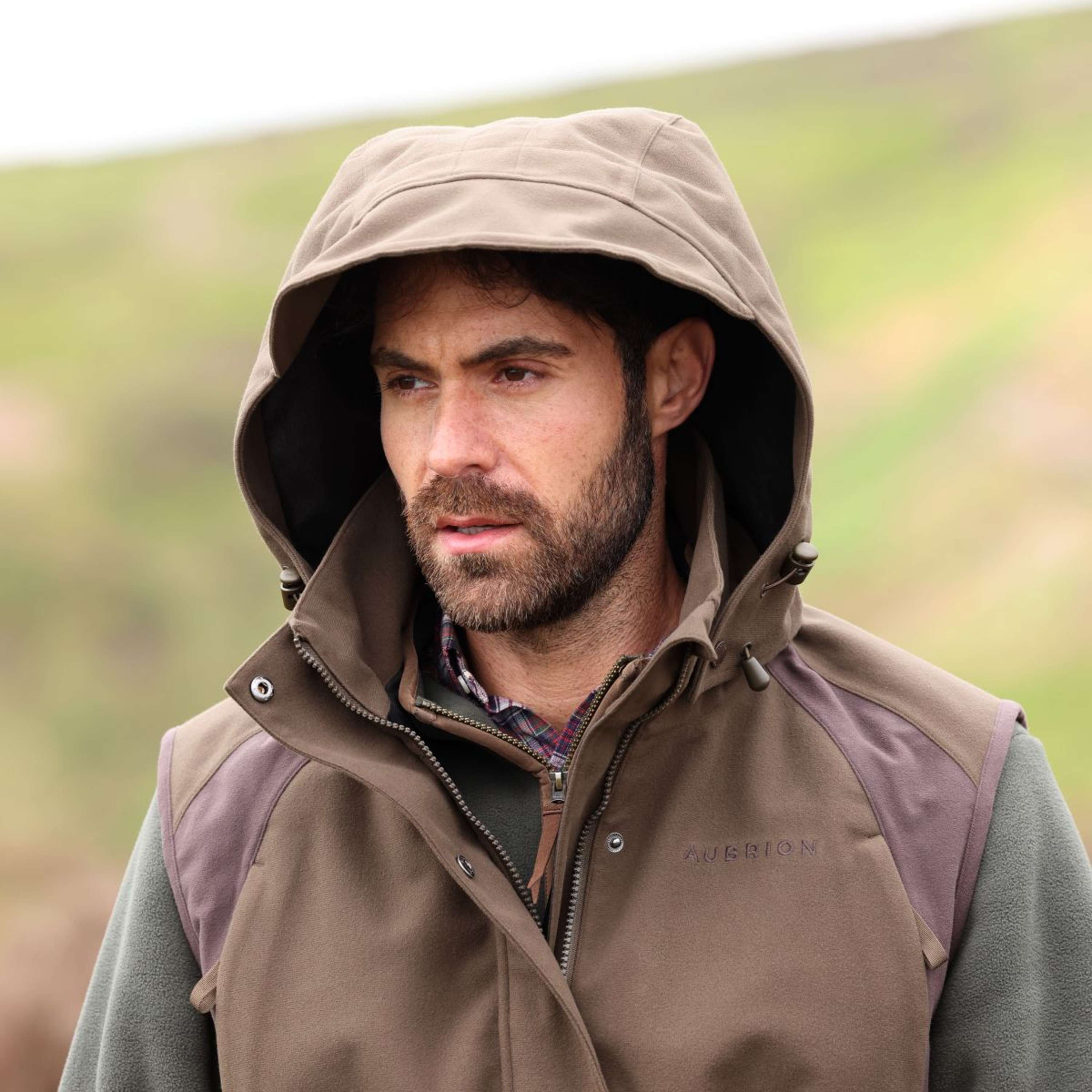 Aubrion by Shires Bodywarmer Heritage Dark Olive