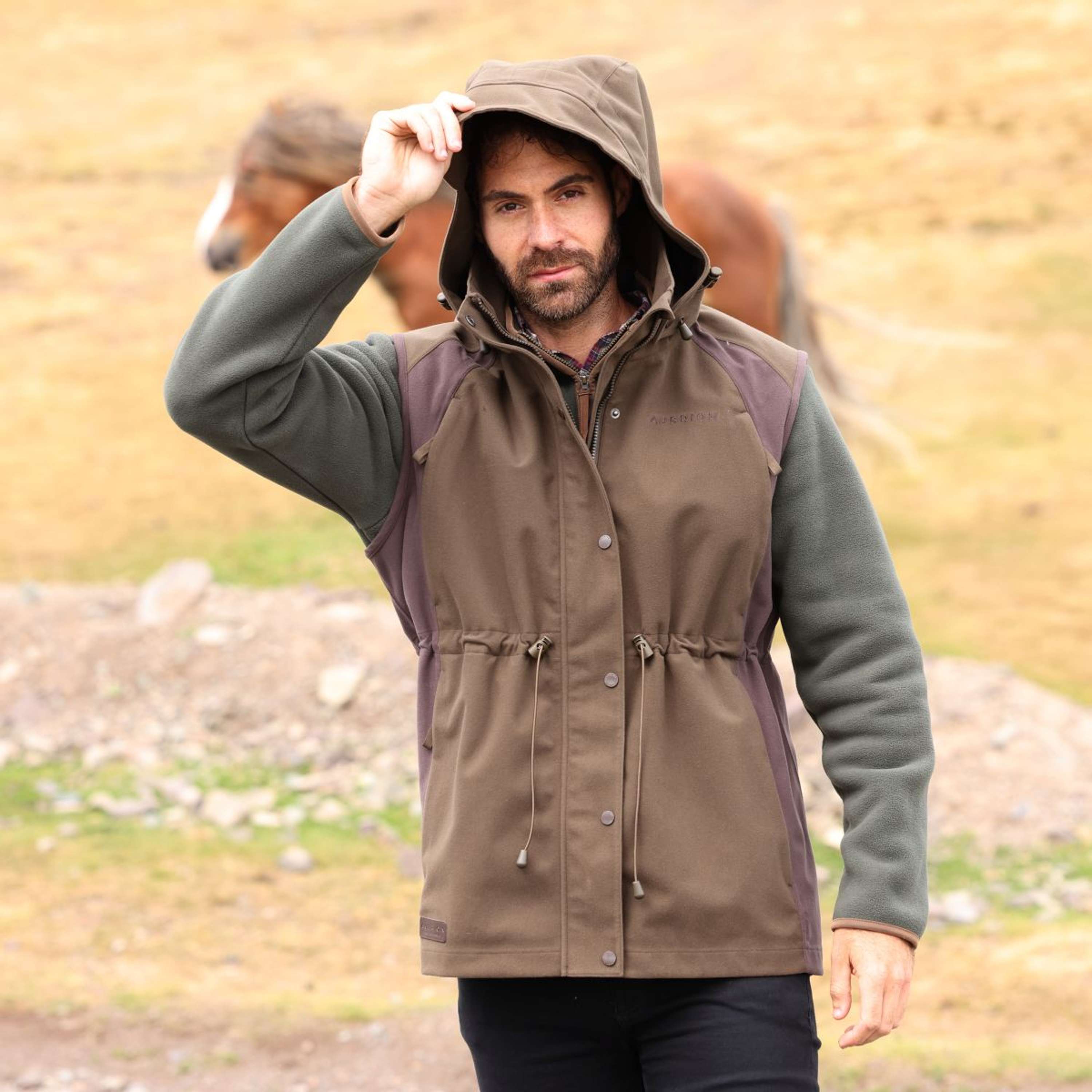 Aubrion by Shires Bodywarmer Heritage Dark Olive