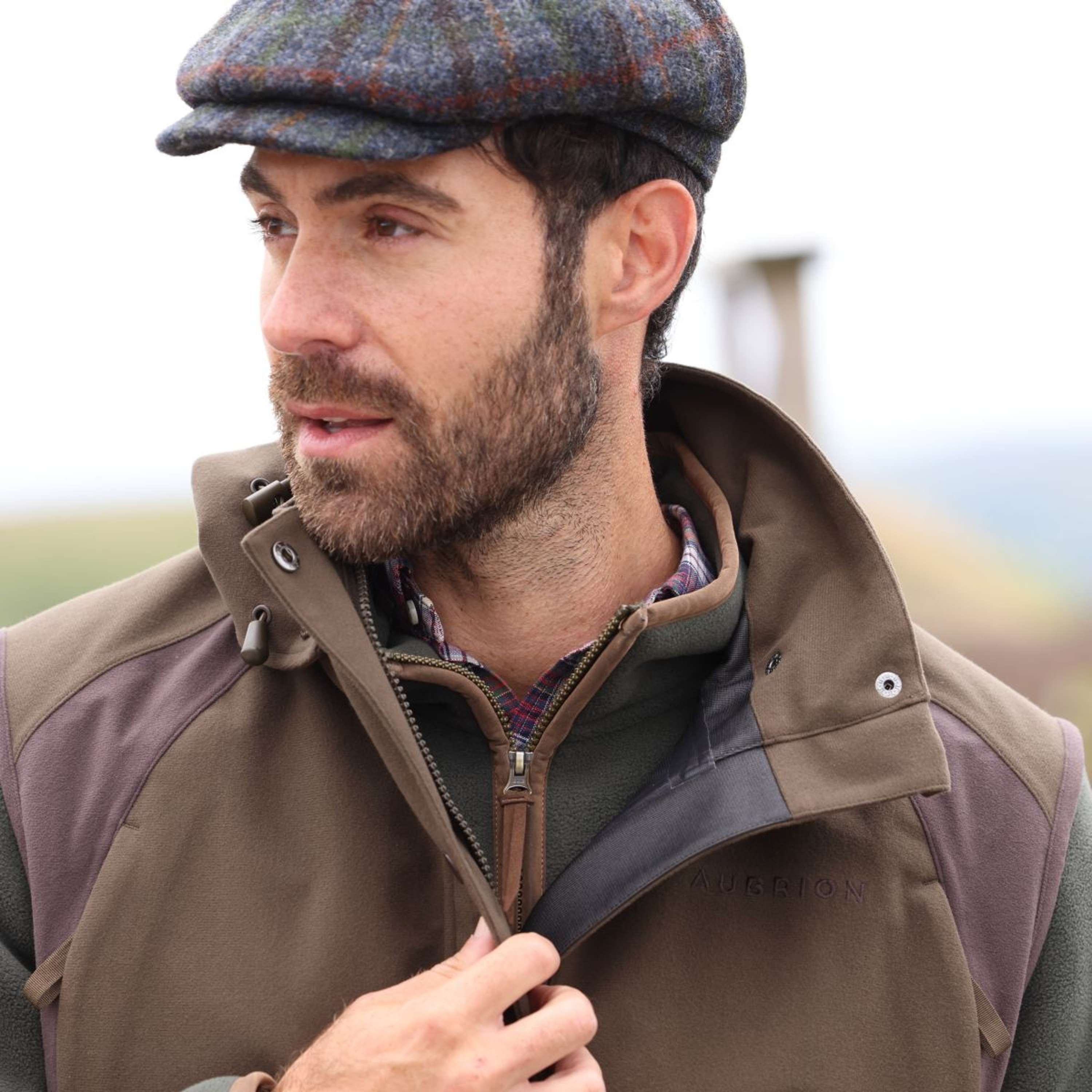 Aubrion by Shires Bodywarmer Heritage Dark Olive