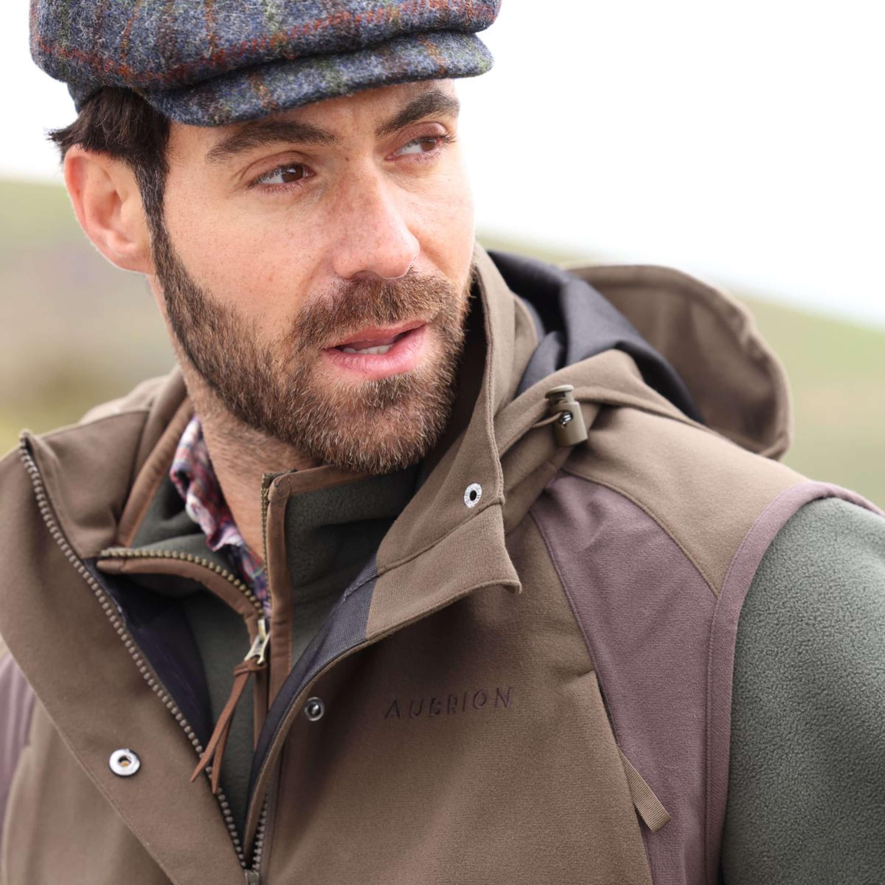 Aubrion by Shires Bodywarmer Heritage Dark Olive